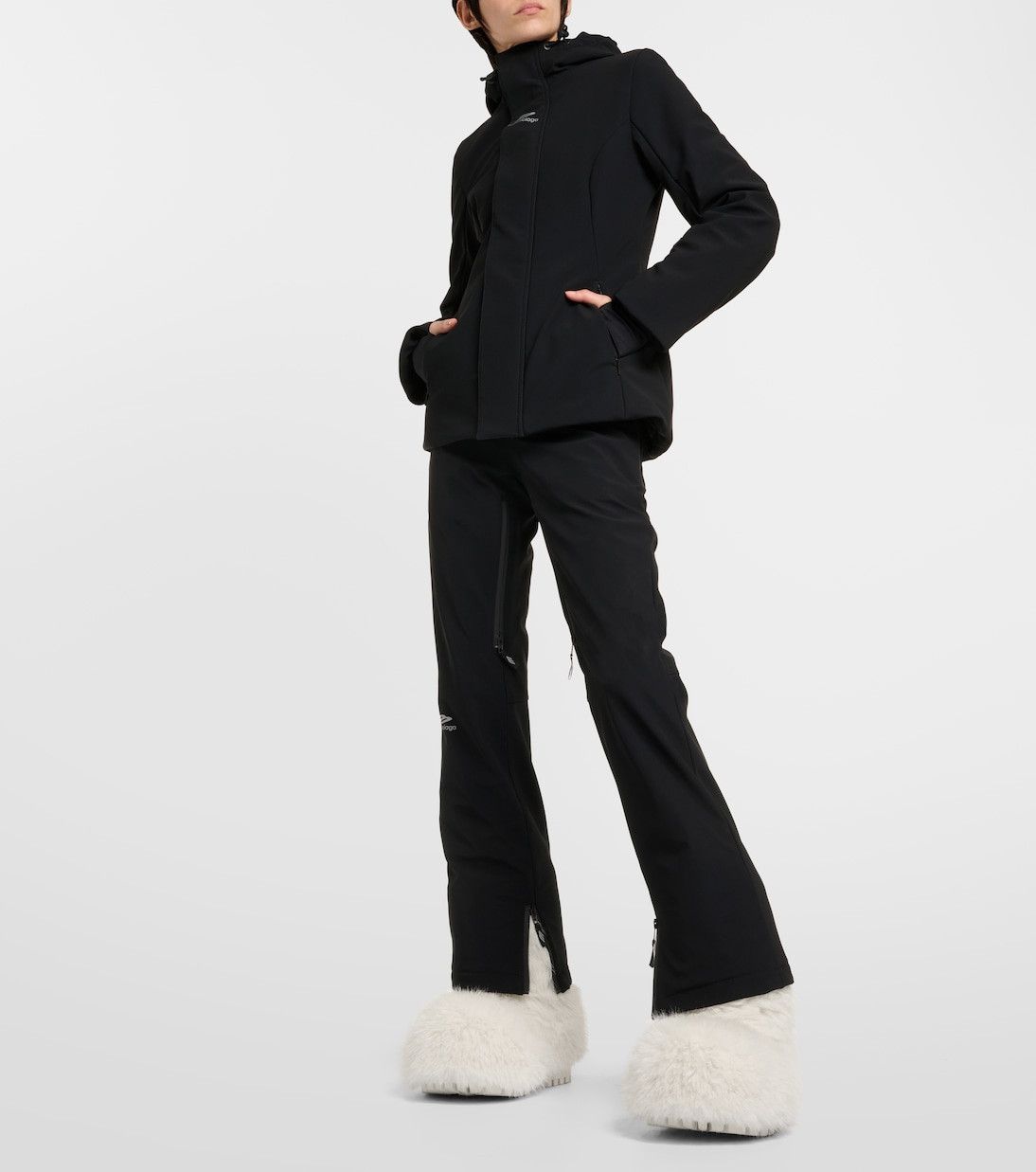 Mink Faux Fur Alaska snow boots
