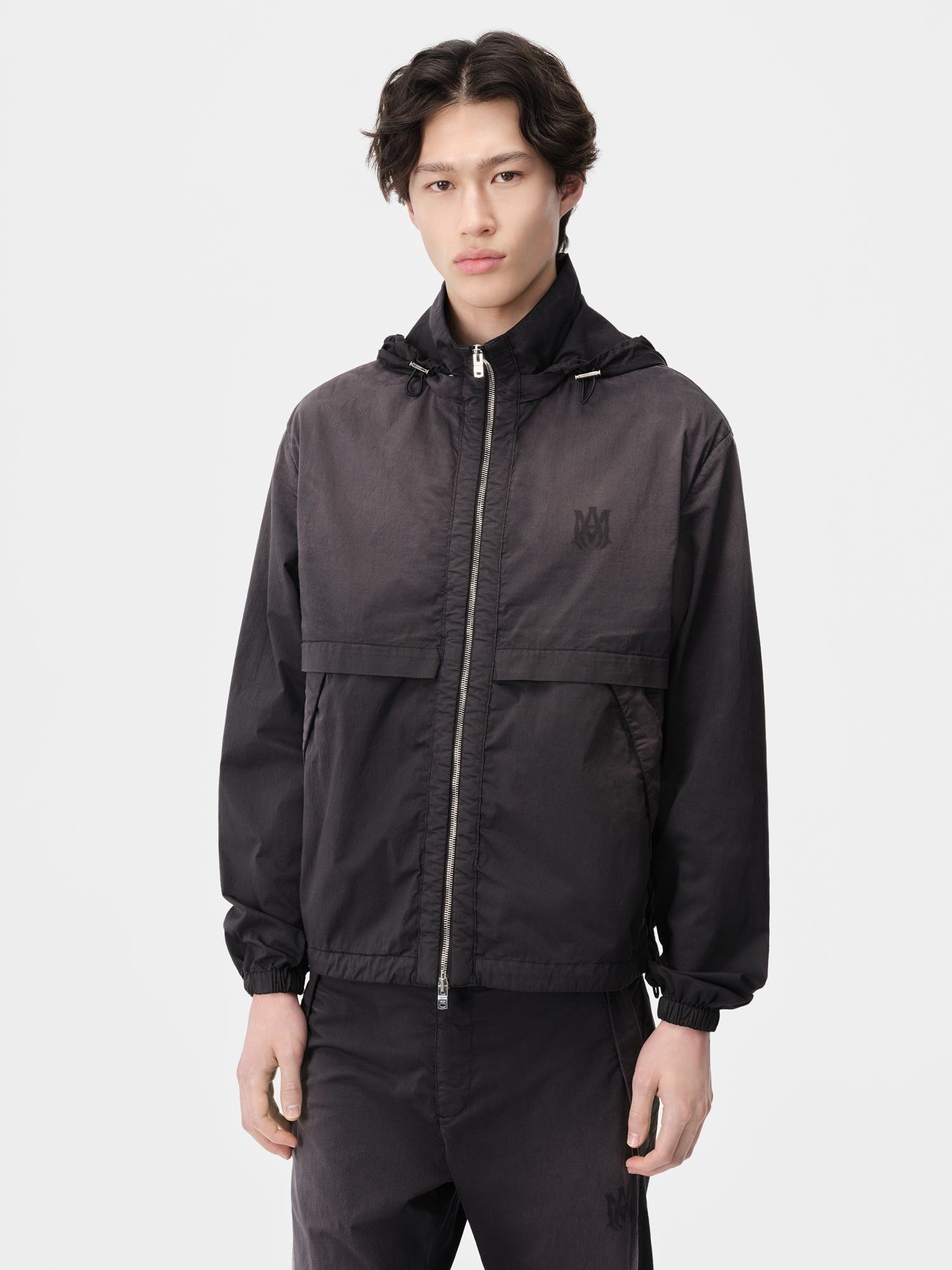 Amiri Sunfaded MA Windbreaker Jacket in Black/Purple Size US XL / EU 56 / 4 - 3 Thumbnail