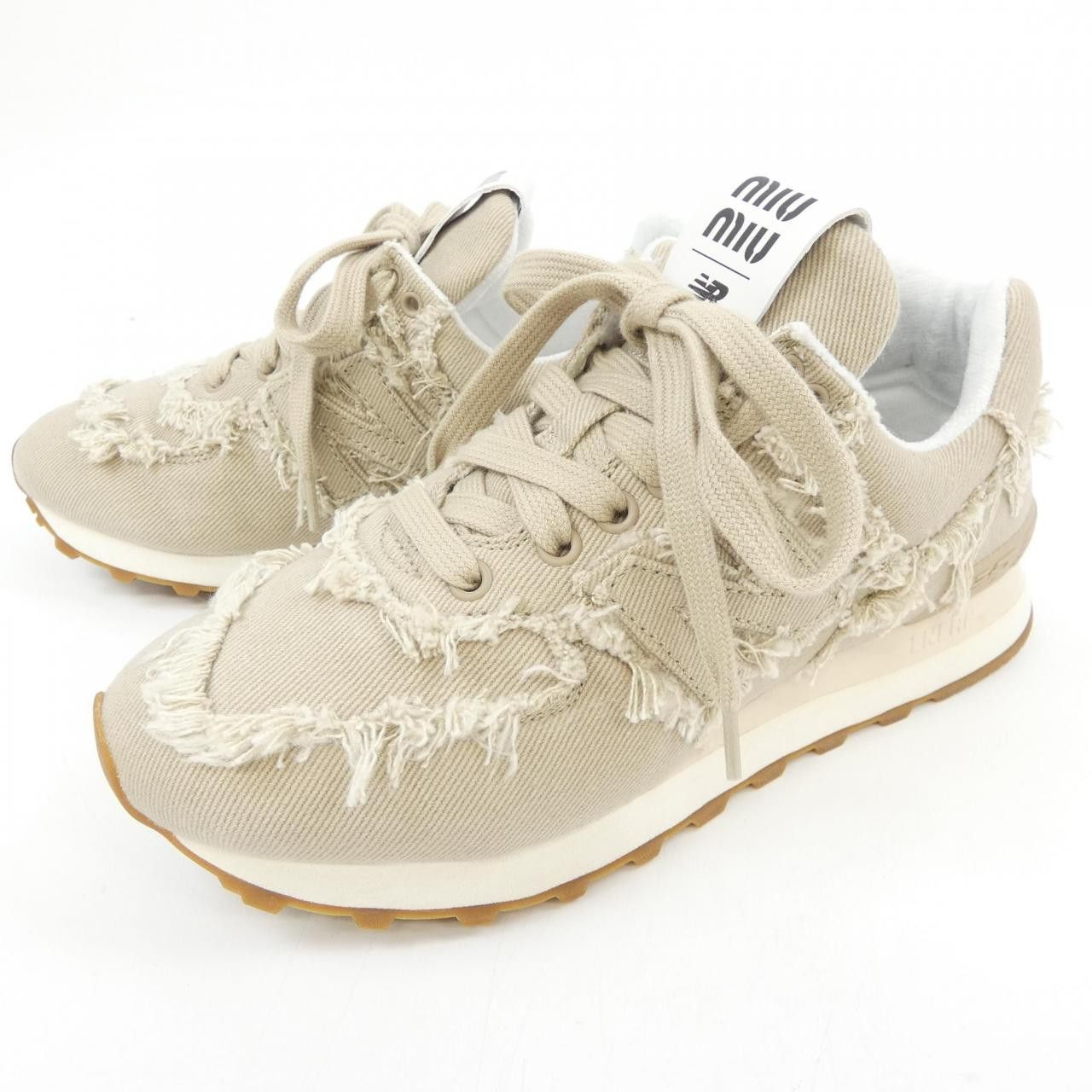 Miu Miu Miu Miu Miu Miu New Balance 574 Sneakers Textile Shoes 5E765D 574 DUTY FREE for USA Size ONE SIZE - 3 Thumbnail