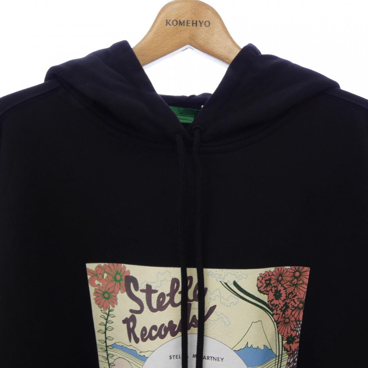 Stella McCartney Stella Mccartney Stella McCartney Record Hoodie Textile Sweatshirts & Hoodies DUTY FREE for USA Size ONE SIZE - 5 Thumbnail