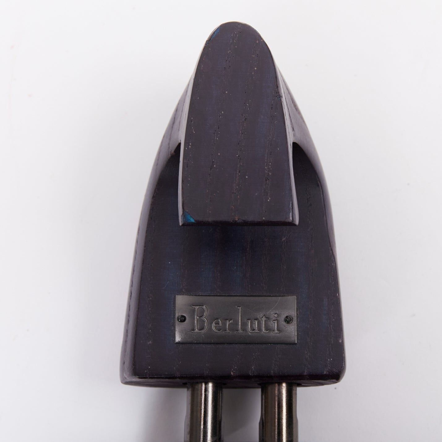 Berluti BERLUTI dark blue wooden carved logo shoe tree shape holder UK7 EU41 Size ONE SIZE - 9 Thumbnail