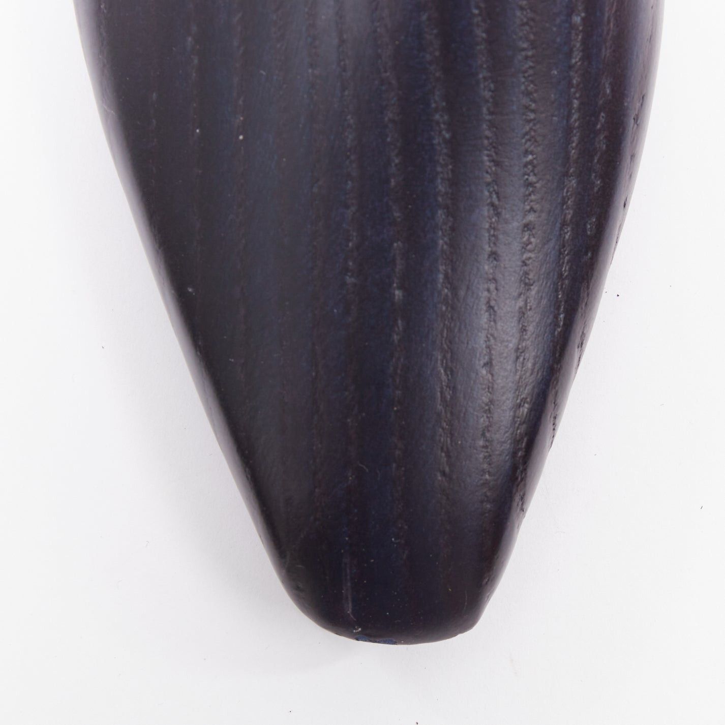 Berluti BERLUTI dark blue wooden carved logo shoe tree shape holder UK7 EU41 Size ONE SIZE - 8 Thumbnail