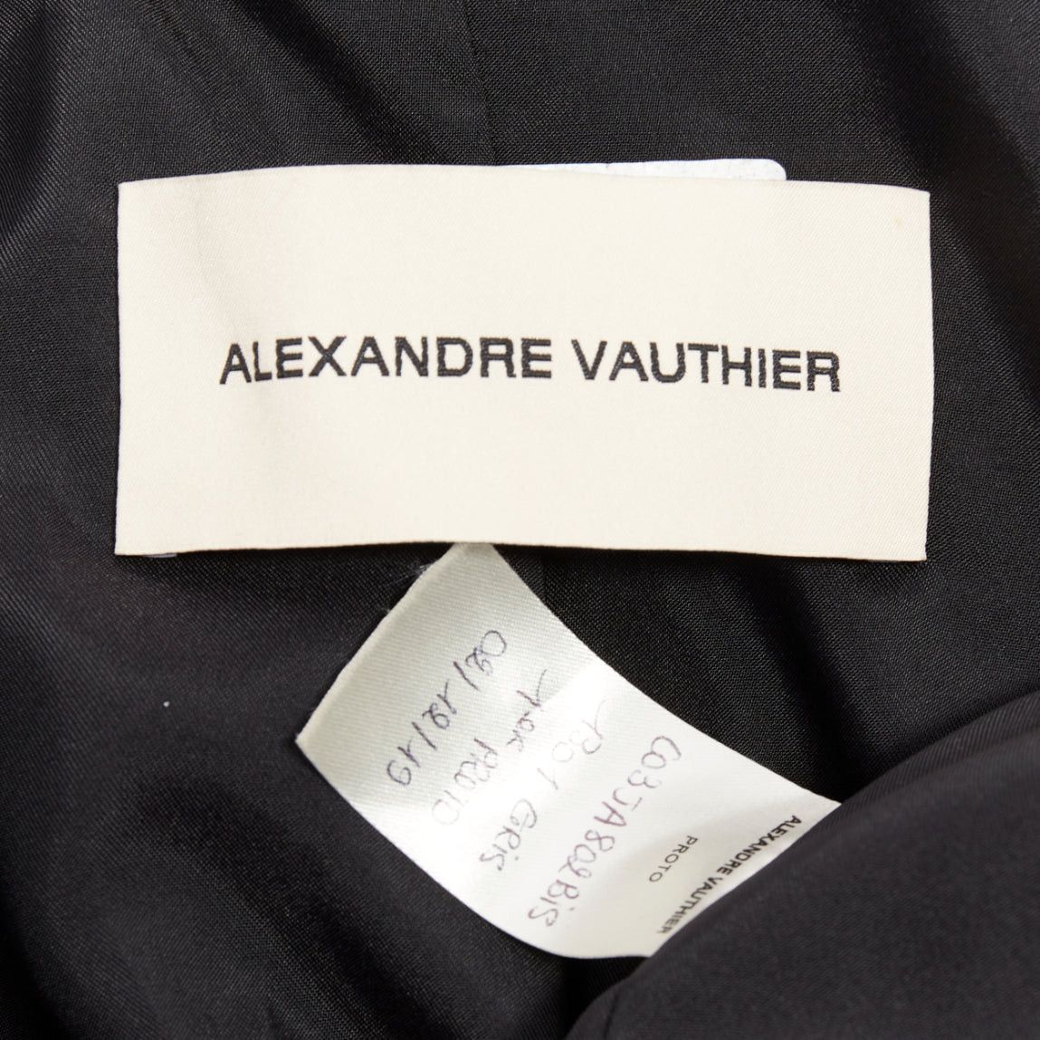 Alexandre Vauthier ALEXANDRE VAUTHIER grey wool gold sunburst buttons double breasted blazer jacket Size S / US 4 / IT 40 - 9 Thumbnail