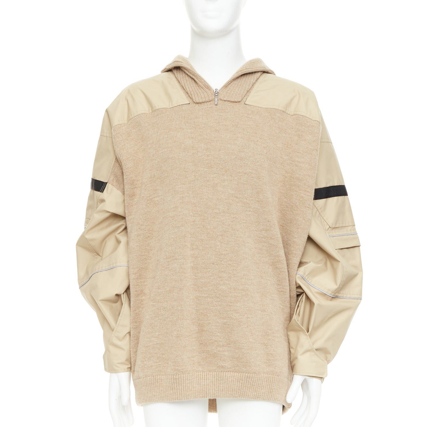 Balenciaga BALENCIAGA Demna 2018 Runway Twinset oversized convertible parka coat FR46 XS Size XS / US 0-2 / IT 36-38 - 10 Thumbnail