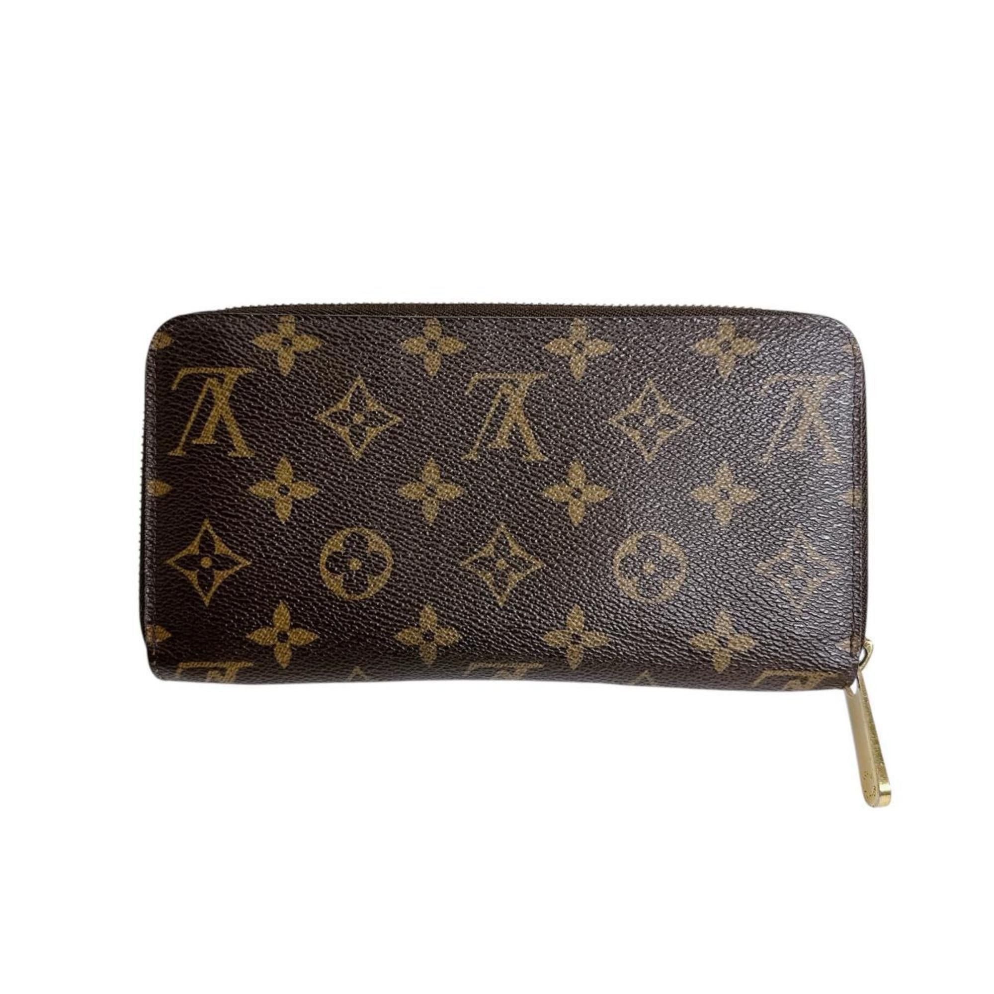 Louis Vuitton Louis Vuitton Zippy Wallet with Round Zipper, Monogram Canvas, Brown, M60017 Size ONE SIZE - 2 Thumbnail