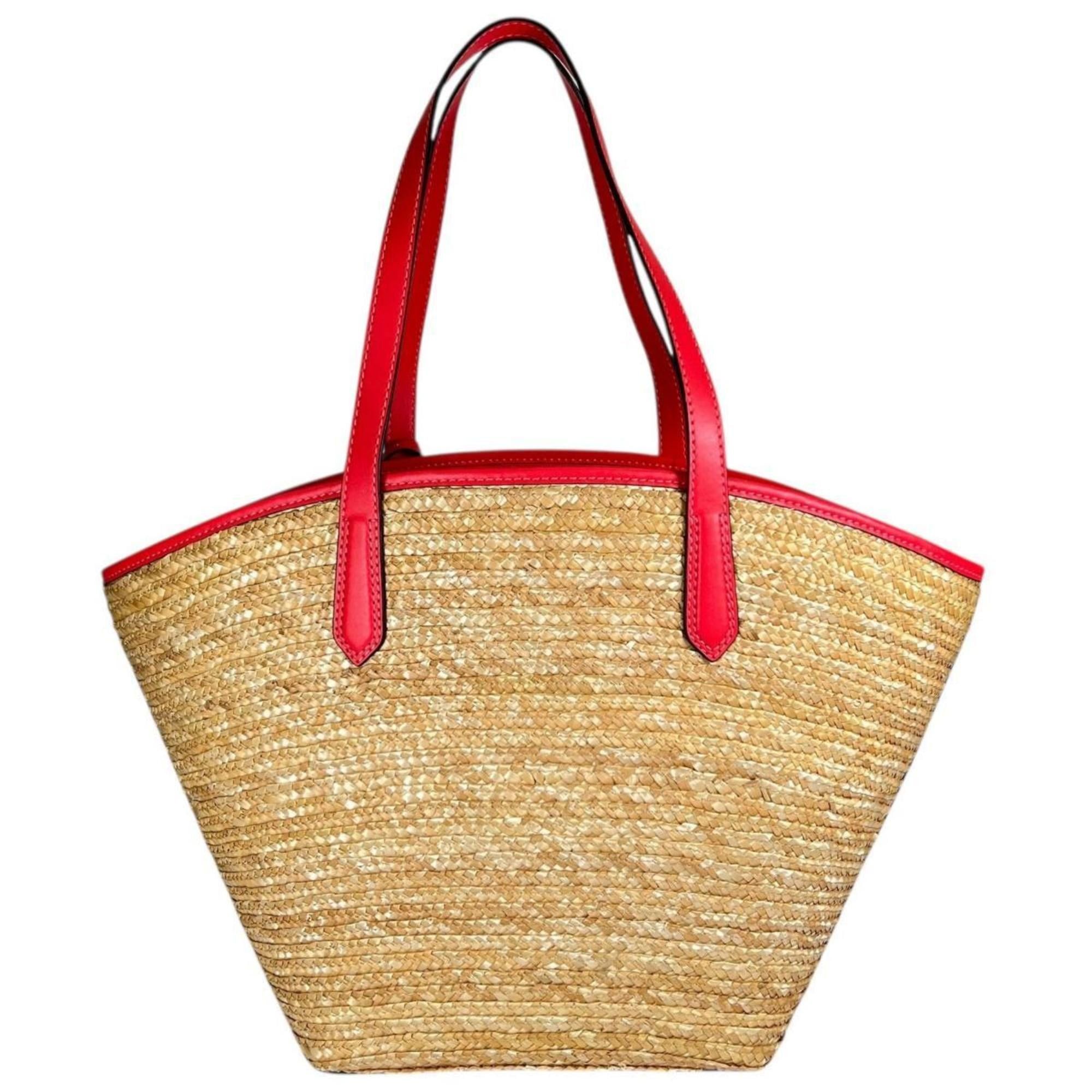 Michael Kors Michael Kors Kimber Canvas Basket Bag, Pink, 35T2G7KT71 Size ONE SIZE - 3 Thumbnail