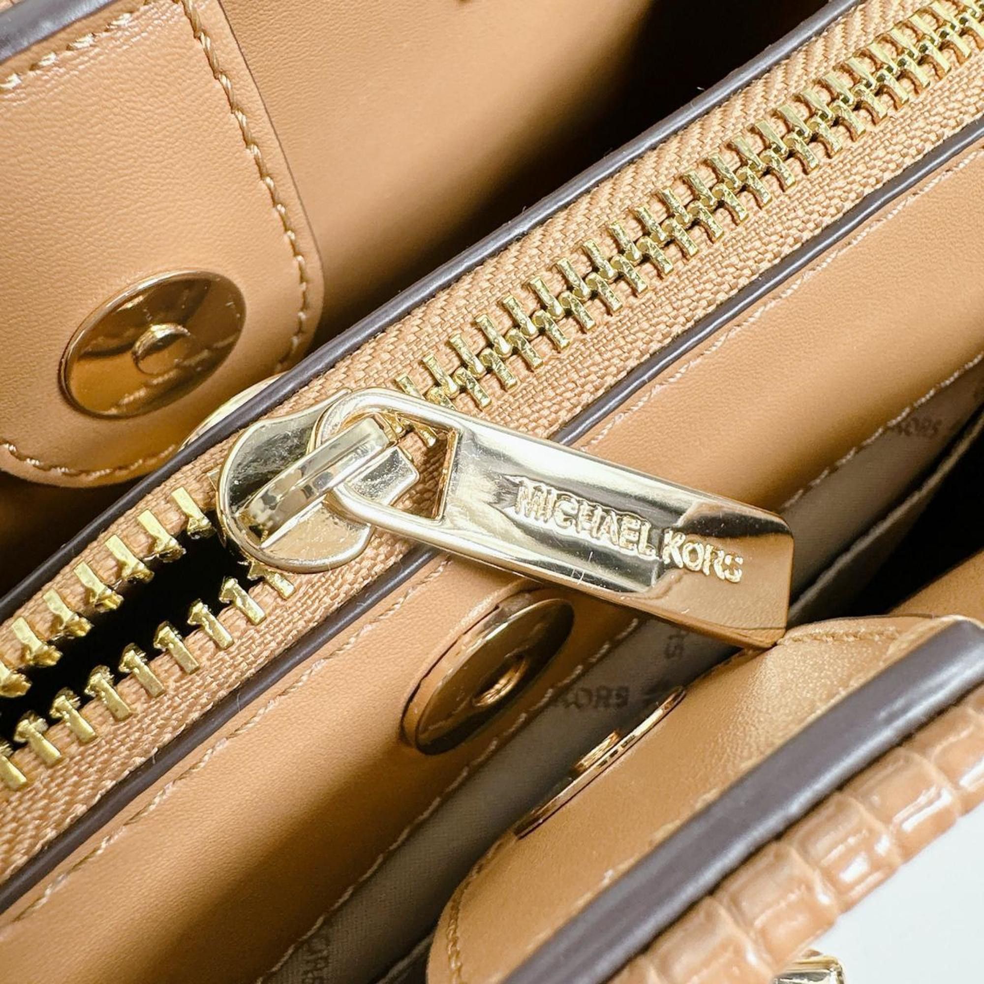 Michael Kors Michael Kors handbag/shoulder bag in polyurethane, 35T2GUSS1W, brown Size ONE SIZE - 13 Thumbnail