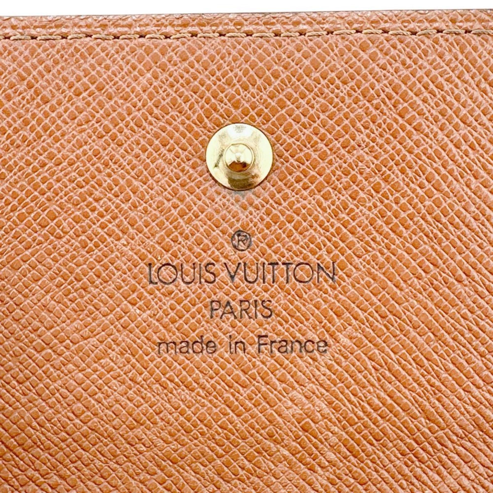 Louis Vuitton Louis Vuitton Porte Tresor International Monogram Canvas Long Wallet M61215 Brown Size ONE SIZE - 13 Thumbnail