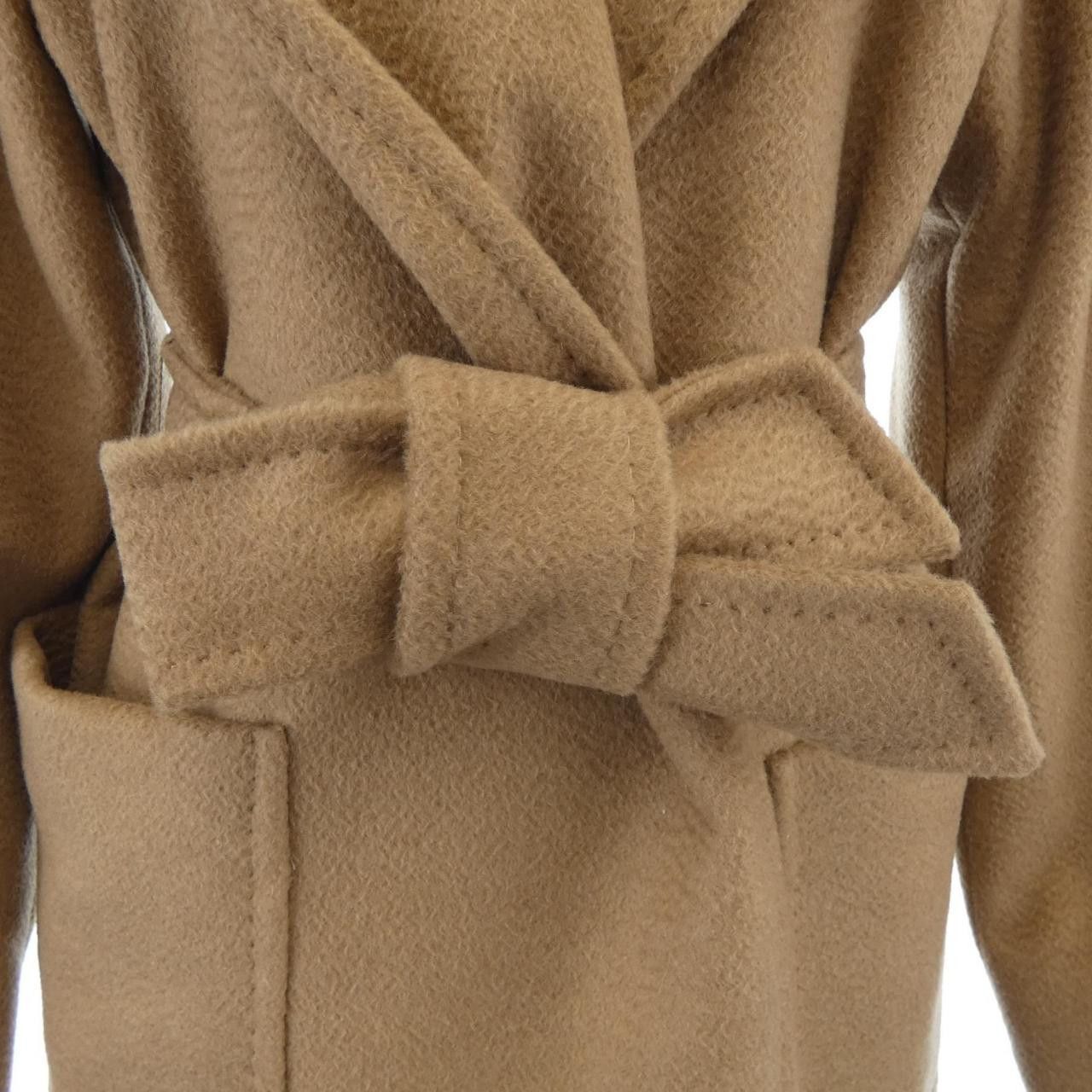 Max Mara MaxMara Max Mara RIALTO Camel Coat Fur Outerwear RIALTO DUTY FREE for USA Size ONE SIZE - 7 Thumbnail