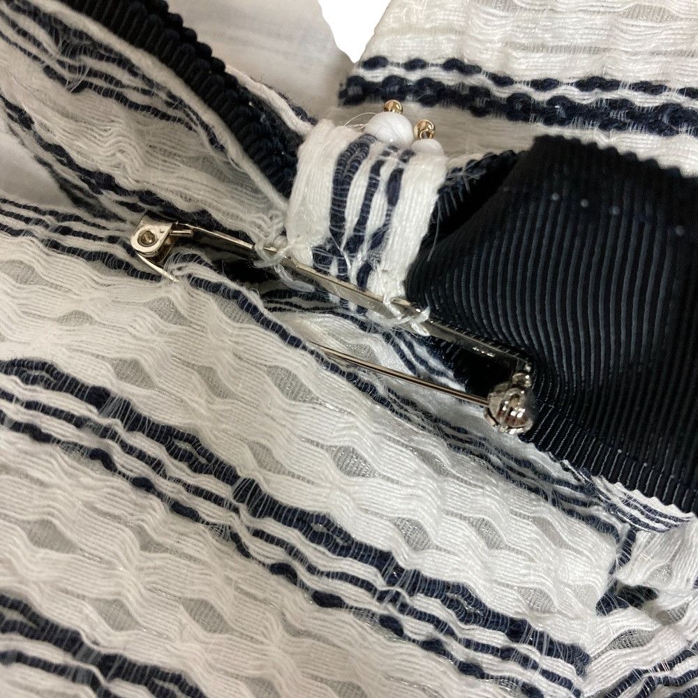 Other Other Rene Ribbon Brooch Border Dress Cotton Dresses DUTY FREE for USA Size ONE SIZE - 4 Thumbnail