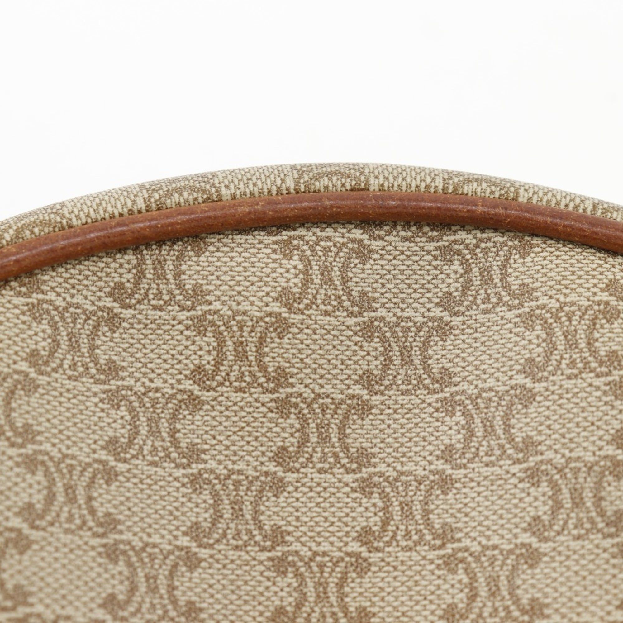 Celine Celine Old Shoulder Bag Macadam Vintage PVC Beige Zipper Women's Size ONE SIZE - 9 Thumbnail