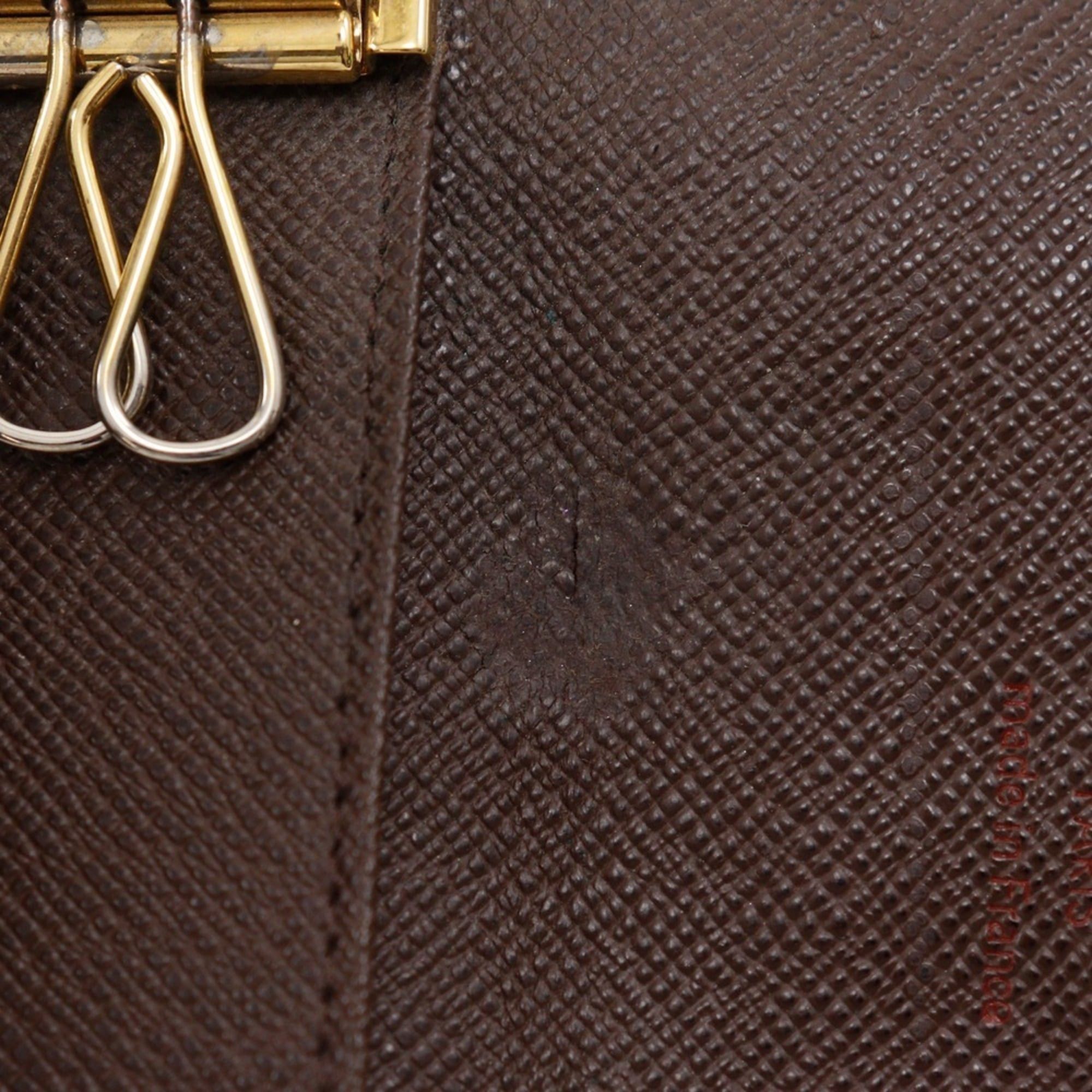 Louis Vuitton Louis Vuitton Multicles 6 Key Case N62630 Damier Canvas 2013 Brown CT2193 Snap Button Unisex Size ONE SIZE - 9 Thumbnail
