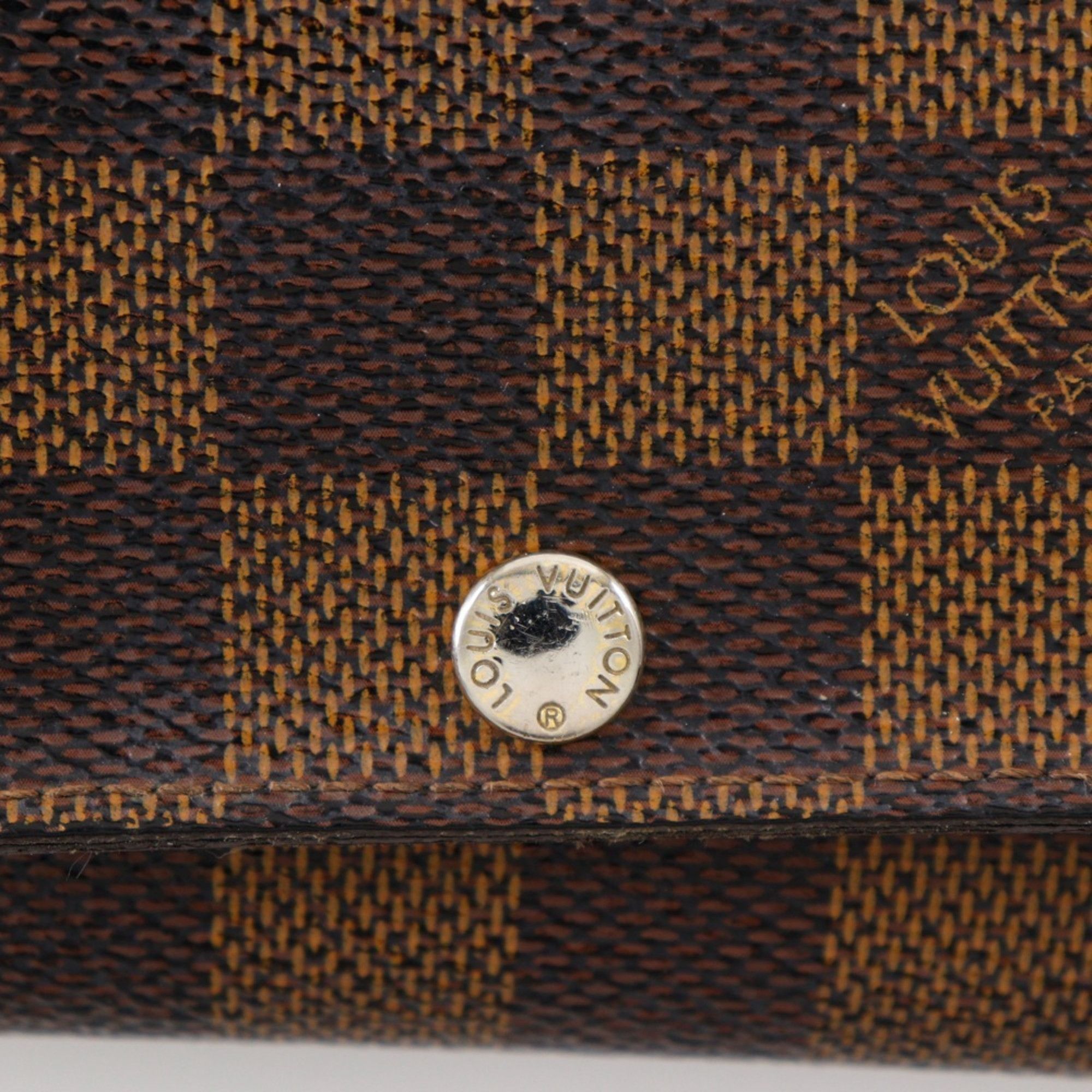 Louis Vuitton Louis Vuitton Multicles 6 Key Case N62630 Damier Canvas 2013 Brown CT2193 Snap Button Unisex Size ONE SIZE - 17 Thumbnail