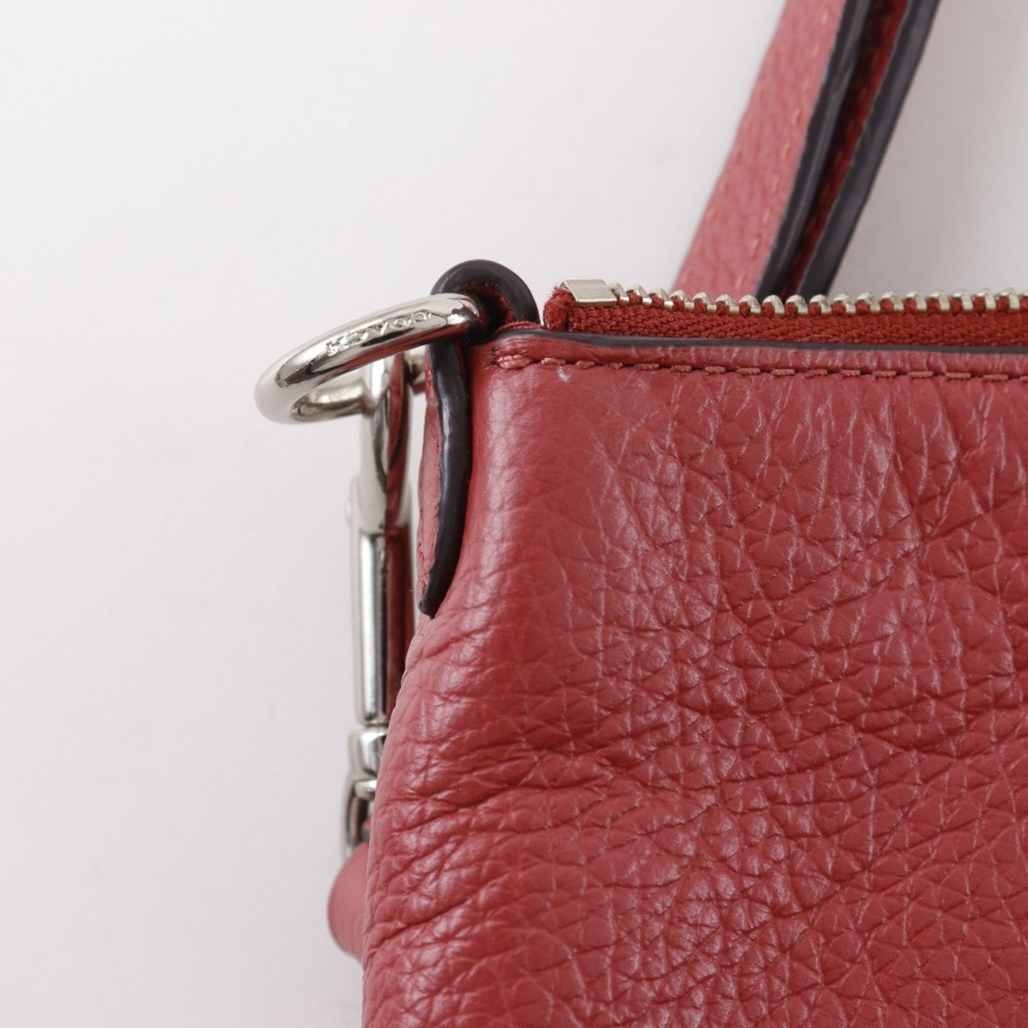 Coach Coach Kelsey Handbag, 2-Way Shoulder Bag, F28993, Leather, Pink, 2-Way, A5, Zipper, Women's Size ONE SIZE - 11 Thumbnail