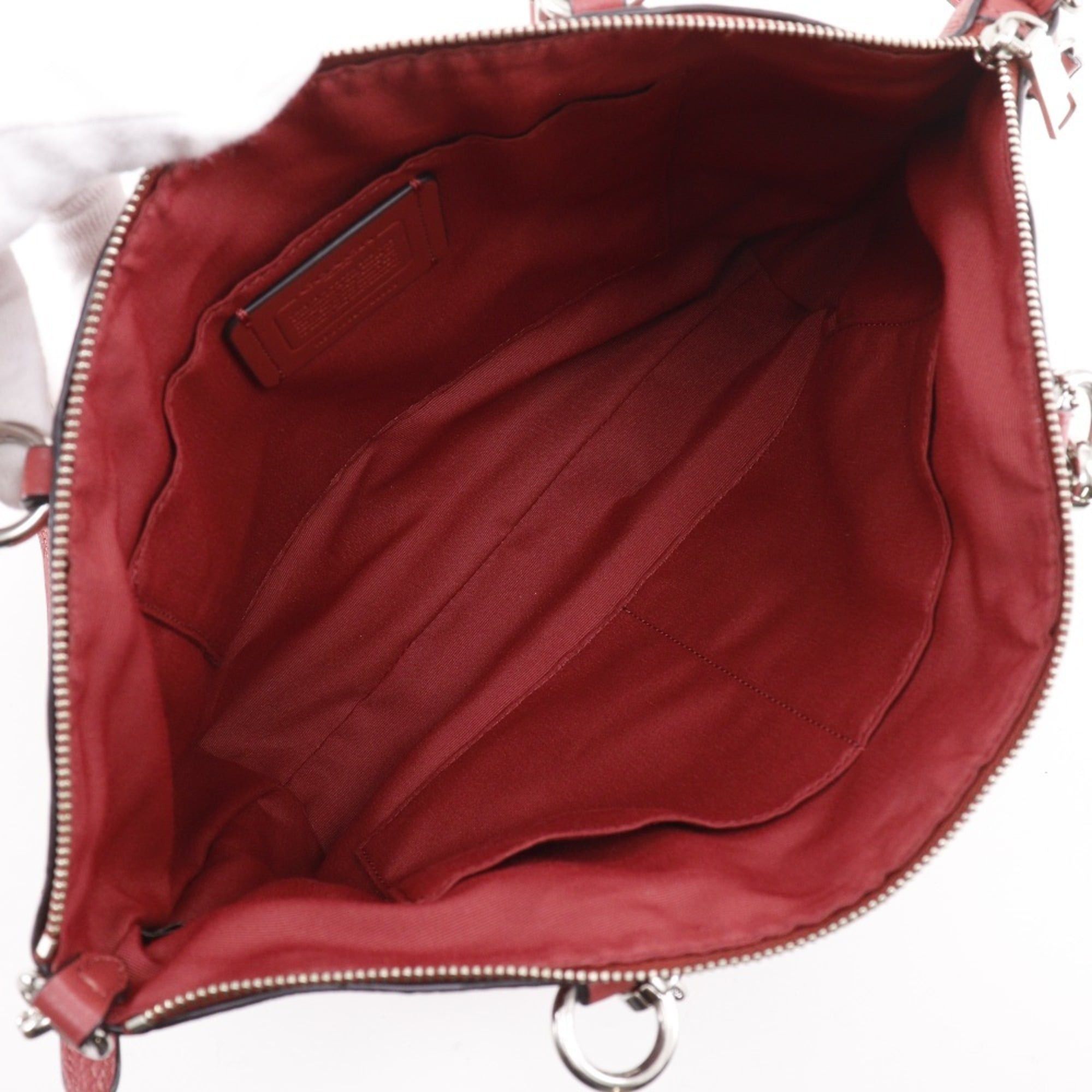 Coach Coach Kelsey Handbag, 2-Way Shoulder Bag, F28993, Leather, Pink, 2-Way, A5, Zipper, Women's Size ONE SIZE - 6 Thumbnail
