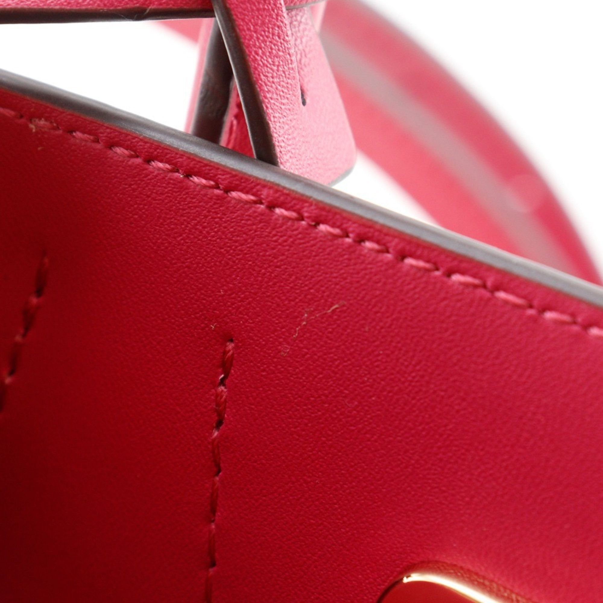 Michael Kors Michael Kors MERCER Handbag, 2-Way Shoulder Bag, 35S1GM9M2T, Leather, Pink/Red, 2-Way, A5 Size, Open, Women's Size ONE SIZE - 10 Thumbnail