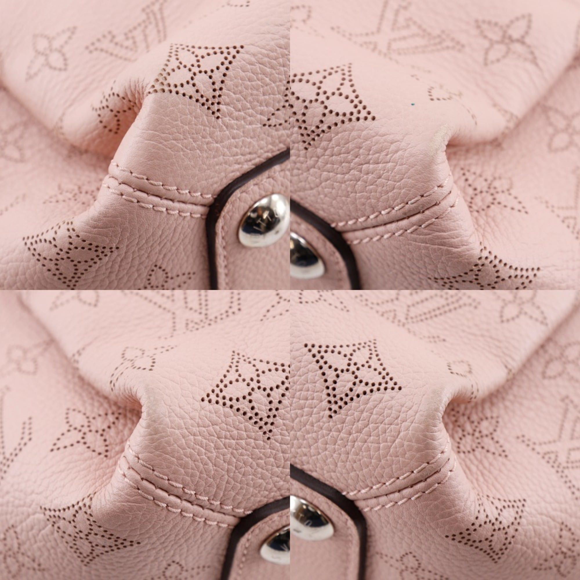 Louis Vuitton Louis Vuitton Babylon Chain BB Shoulder Bag 2WAY M51219 Monogram Mahina Magnolia 2018 Pink AH0168 A5 Zipper Women's Size ONE SIZE - 4 Thumbnail