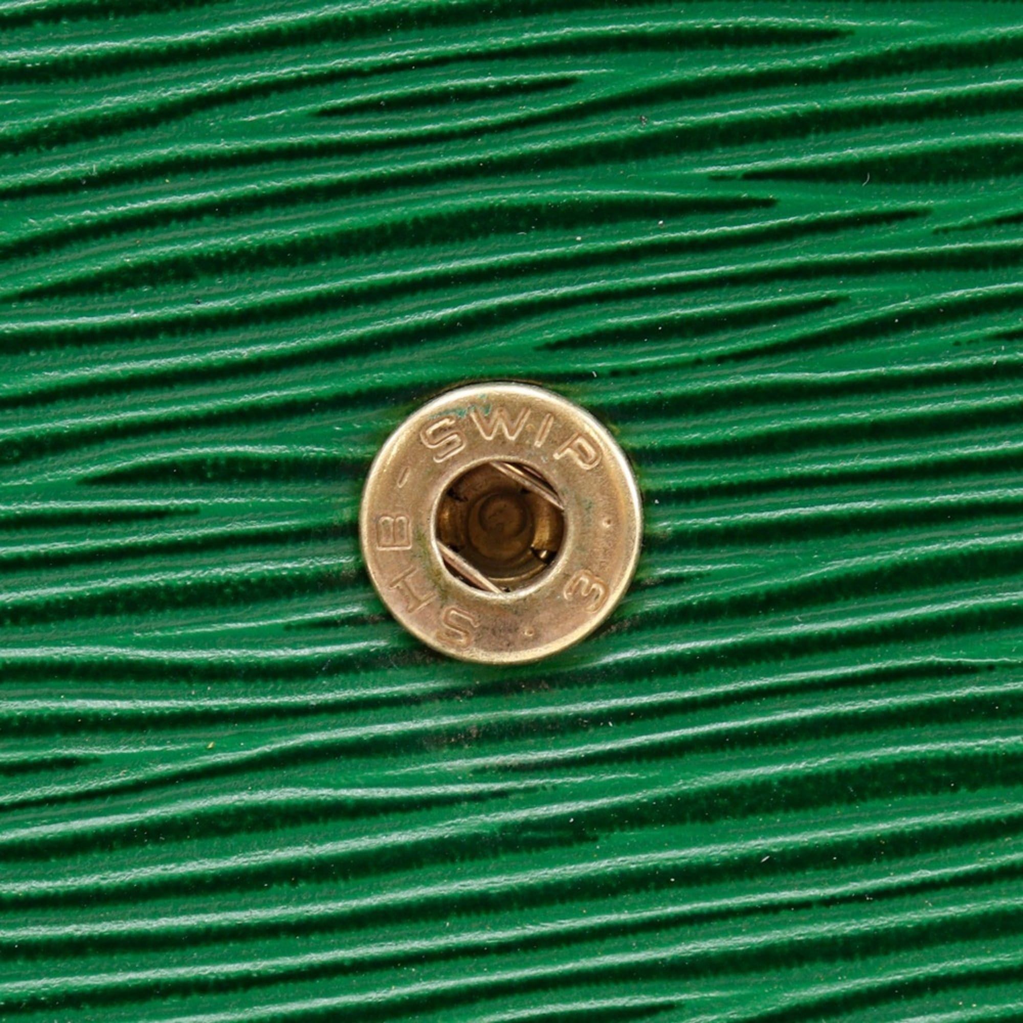 Louis Vuitton Louis Vuitton Montaigne 27 Second Bag Vintage M52654 Epi Leather Borneo Green 1992 8912V.I A5 Snap Button Unisex Size ONE SIZE - 13 Thumbnail
