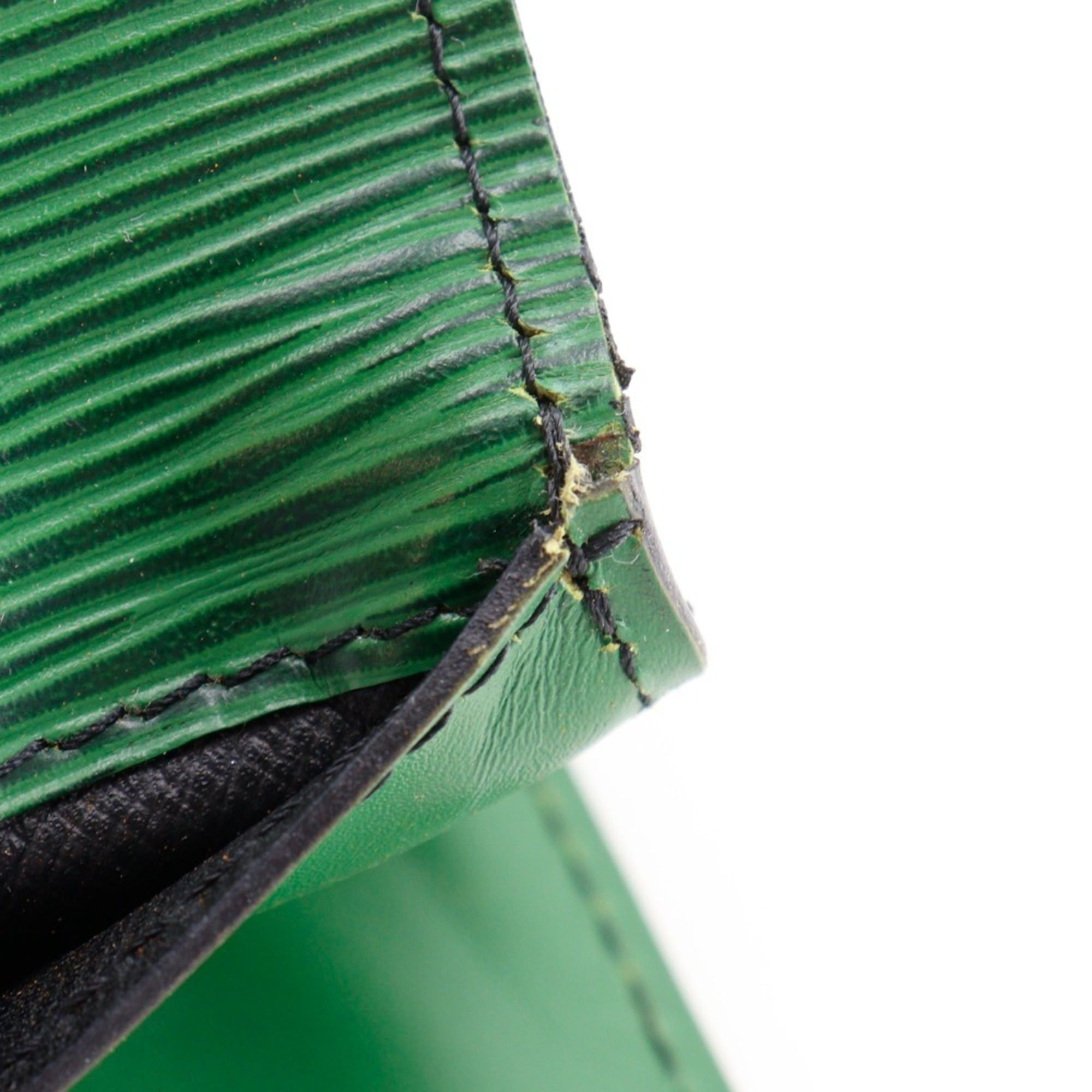 Louis Vuitton Louis Vuitton Montaigne 27 Second Bag Vintage M52654 Epi Leather Borneo Green 1992 8912V.I A5 Snap Button Unisex Size ONE SIZE - 8 Thumbnail