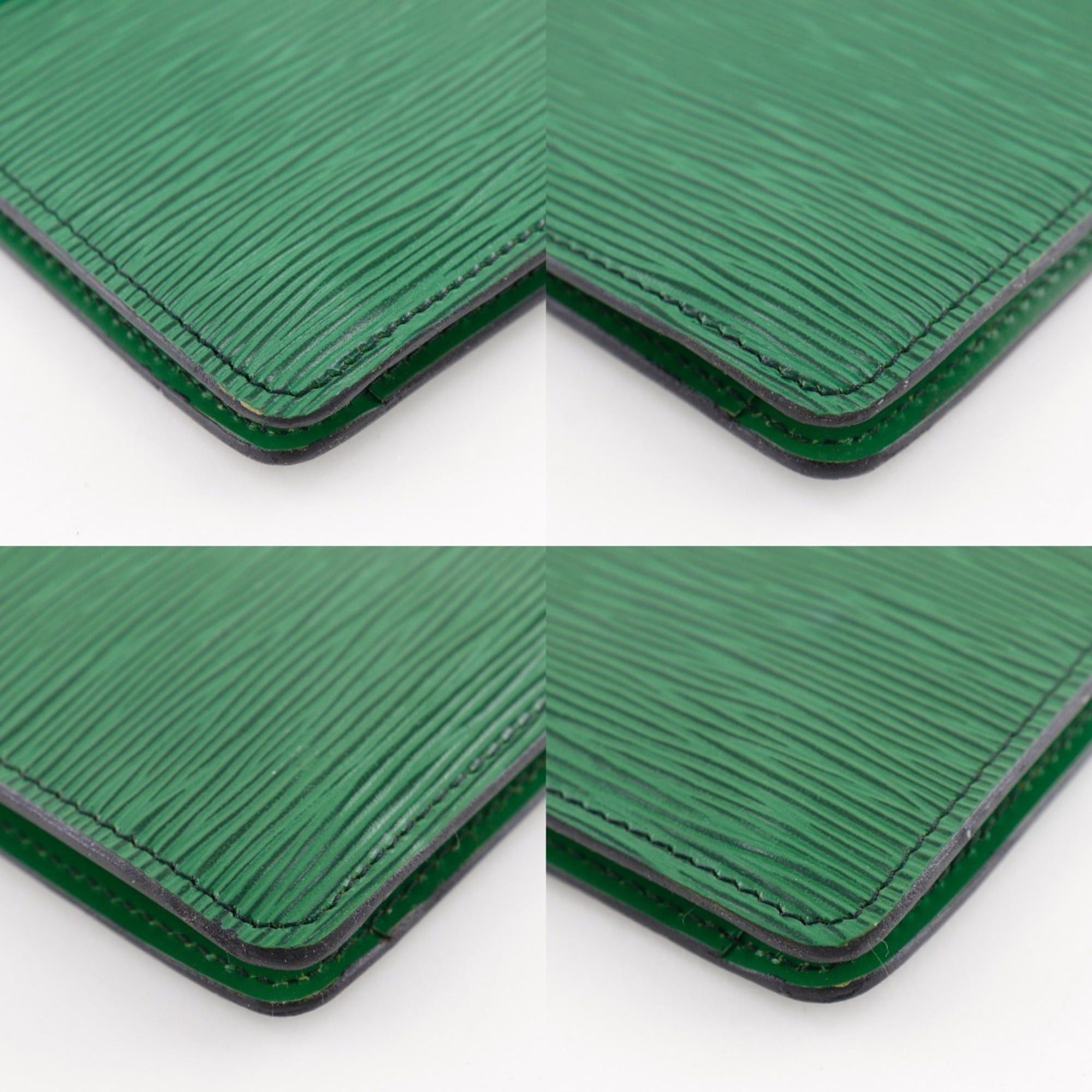 Louis Vuitton Louis Vuitton Montaigne 27 Second Bag Vintage M52654 Epi Leather Borneo Green 1992 8912V.I A5 Snap Button Unisex Size ONE SIZE - 4 Thumbnail