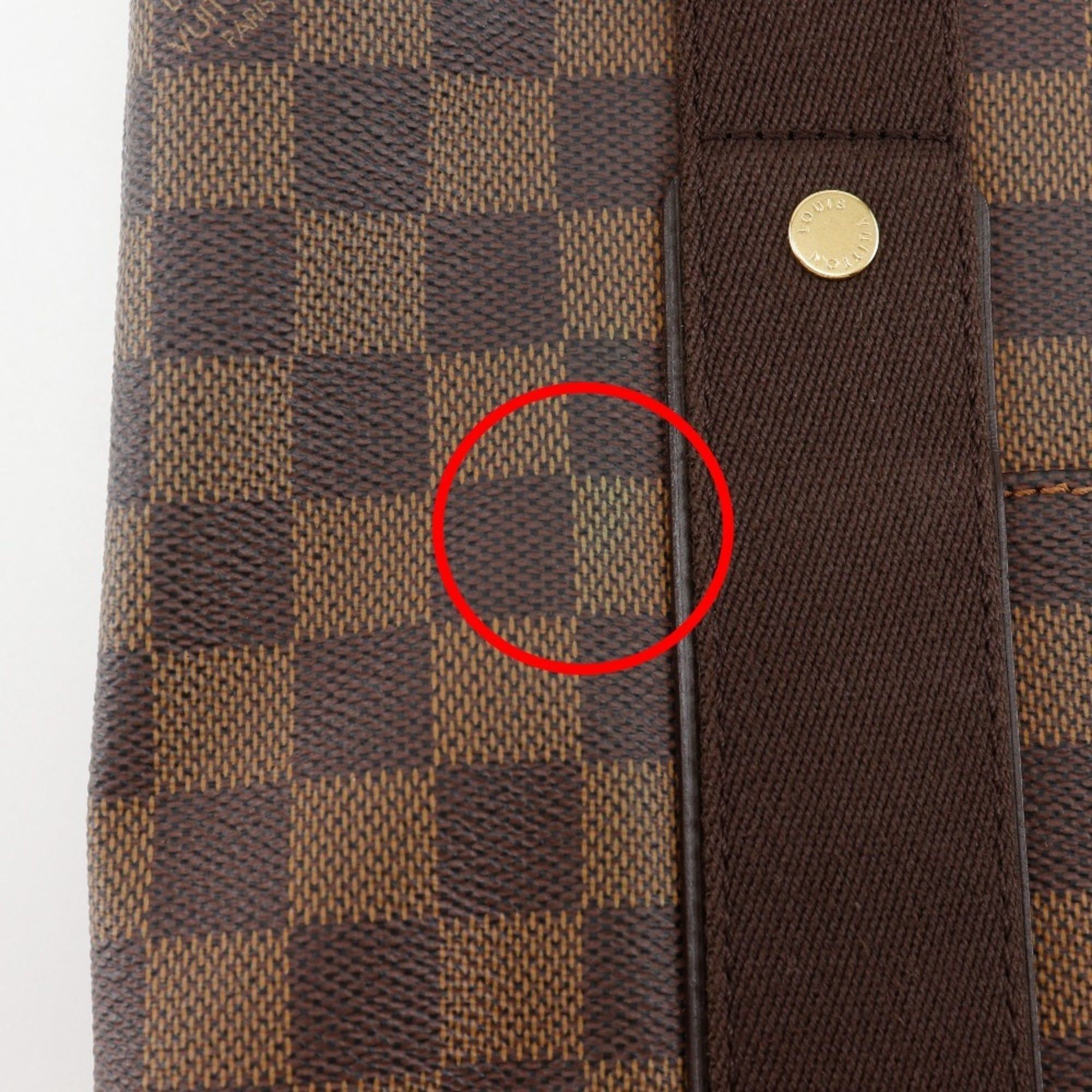 Louis Vuitton Louis Vuitton Kababobur Tote Bag N52006 Damier Canvas 2008 Brown CA2048 A4 Open Unisex Size ONE SIZE - 13 Thumbnail