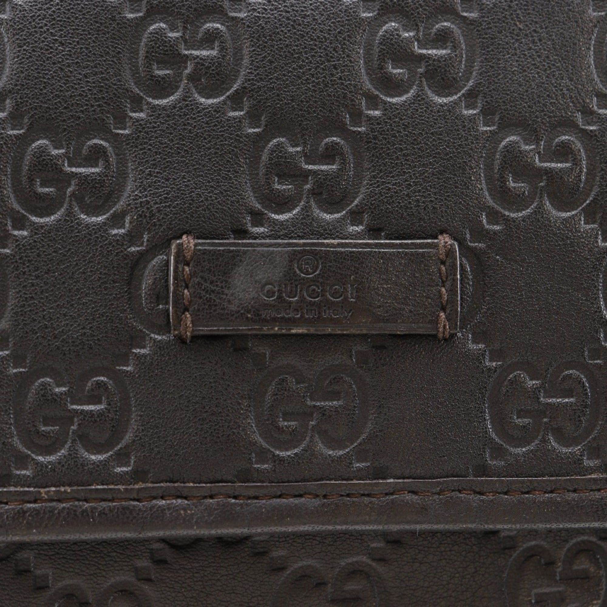 Gucci Gucci GG Shoulder Bag 223666 Shimmer Leather Brown A5 Magnetic Type Unisex Size ONE SIZE - 17 Thumbnail