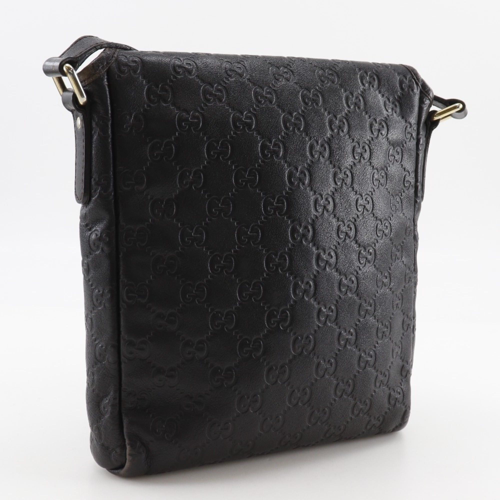Gucci Gucci GG Shoulder Bag 223666 Shimmer Leather Brown A5 Magnetic Type Unisex Size ONE SIZE - 3 Thumbnail