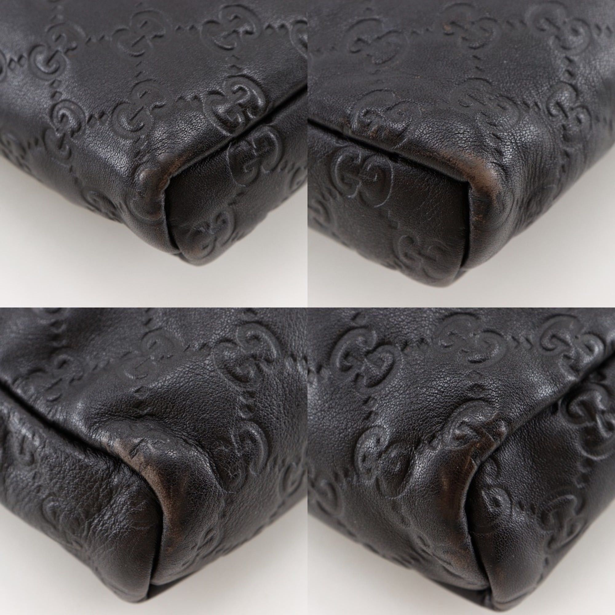 Gucci Gucci GG Shoulder Bag 223666 Shimmer Leather Brown A5 Magnetic Type Unisex Size ONE SIZE - 4 Thumbnail