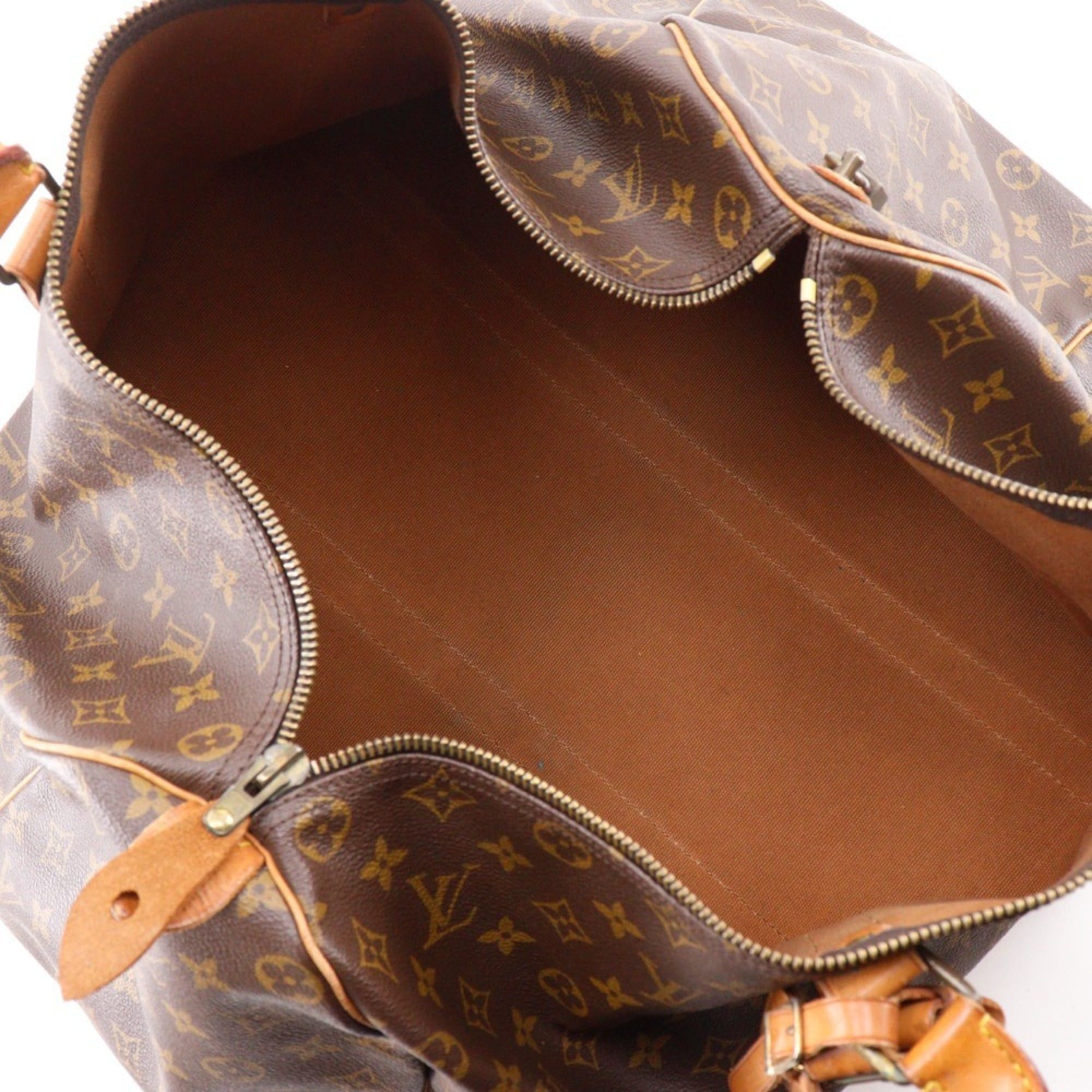 Louis Vuitton Louis Vuitton Keepall 50 Boston Bag Vintage M41426 Monogram Canvas 1982 Brown 822 A4 Zipper Unisex Size ONE SIZE - 6 Thumbnail