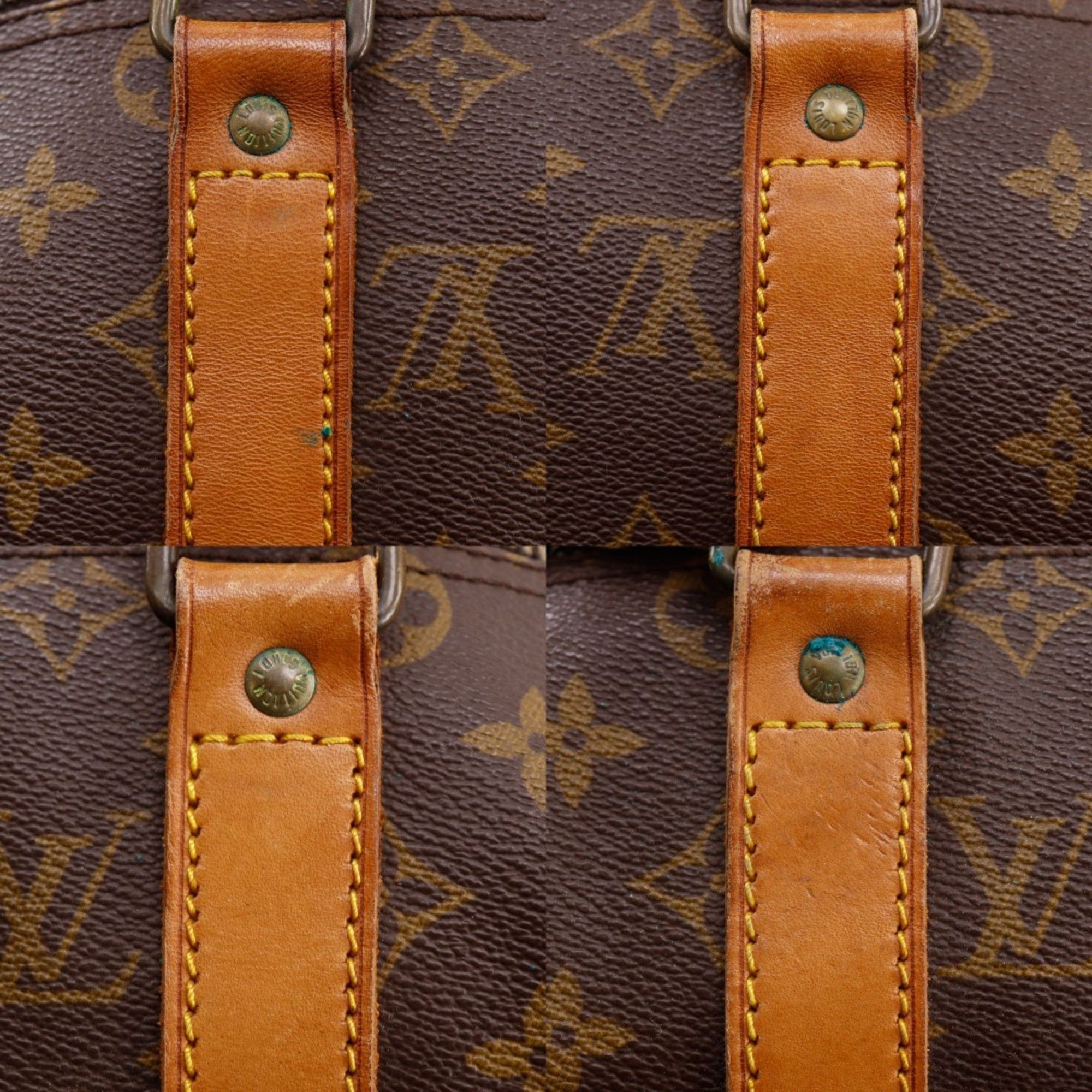 Louis Vuitton Louis Vuitton Keepall 50 Boston Bag Vintage M41426 Monogram Canvas 1982 Brown 822 A4 Zipper Unisex Size ONE SIZE - 11 Thumbnail