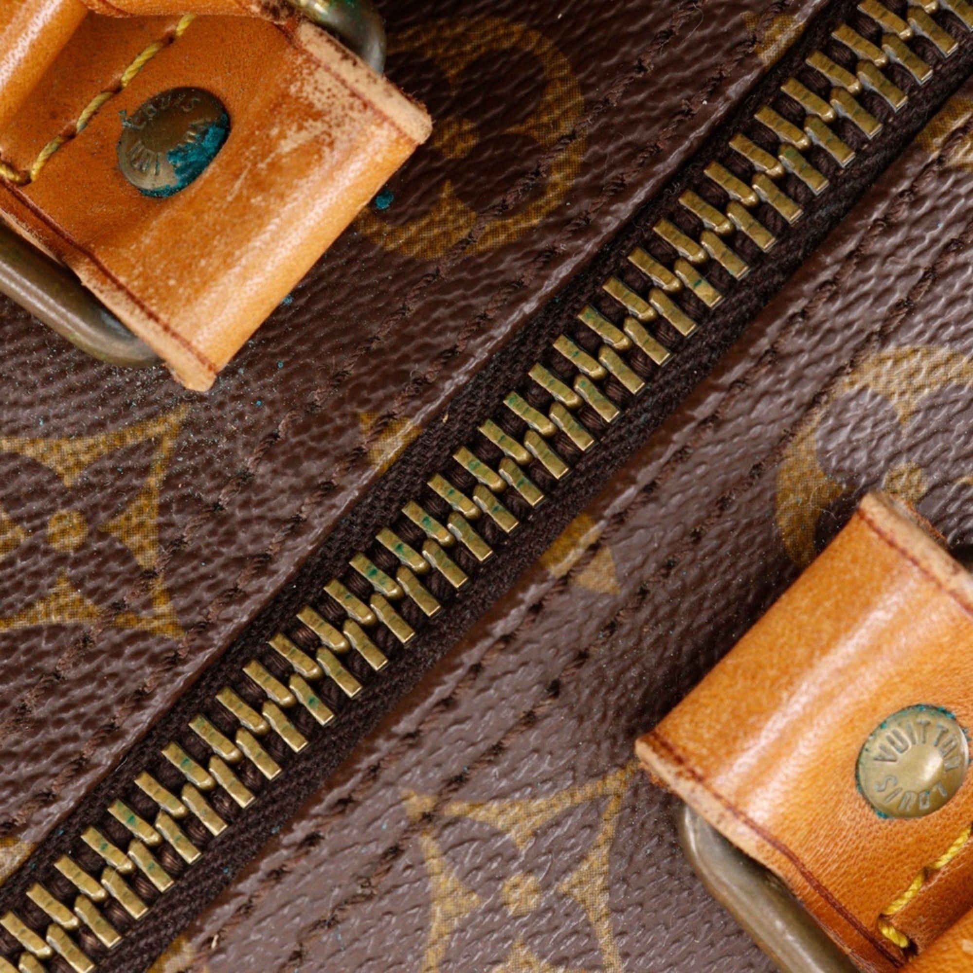 Louis Vuitton Louis Vuitton Keepall 50 Boston Bag Vintage M41426 Monogram Canvas 1982 Brown 822 A4 Zipper Unisex Size ONE SIZE - 10 Thumbnail