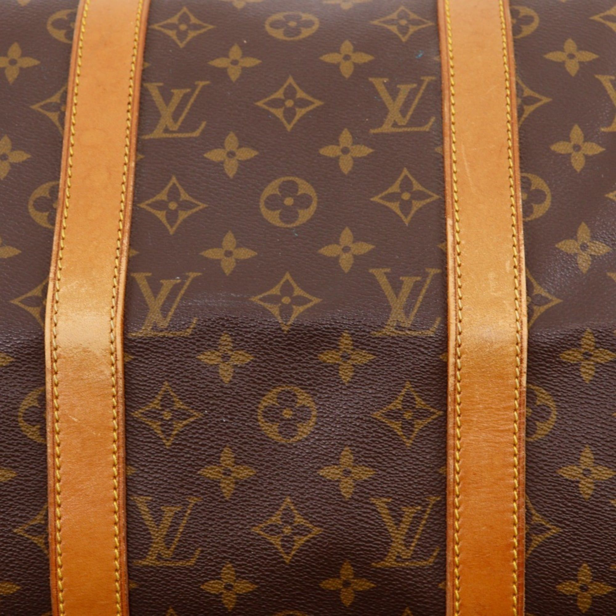 Louis Vuitton Louis Vuitton Keepall 50 Boston Bag Vintage M41426 Monogram Canvas 1982 Brown 822 A4 Zipper Unisex Size ONE SIZE - 9 Thumbnail