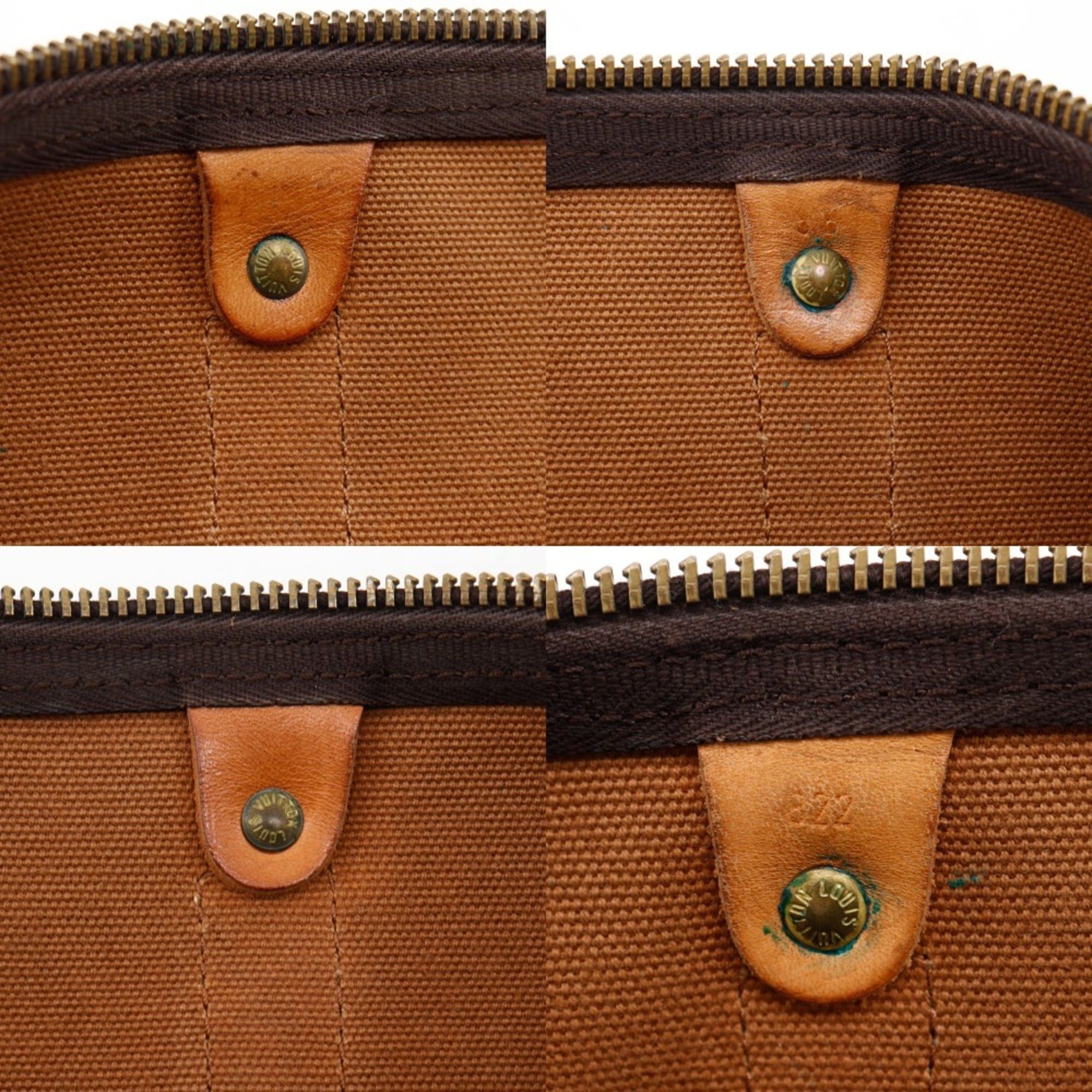Louis Vuitton Louis Vuitton Keepall 50 Boston Bag Vintage M41426 Monogram Canvas 1982 Brown 822 A4 Zipper Unisex Size ONE SIZE - 20 Thumbnail