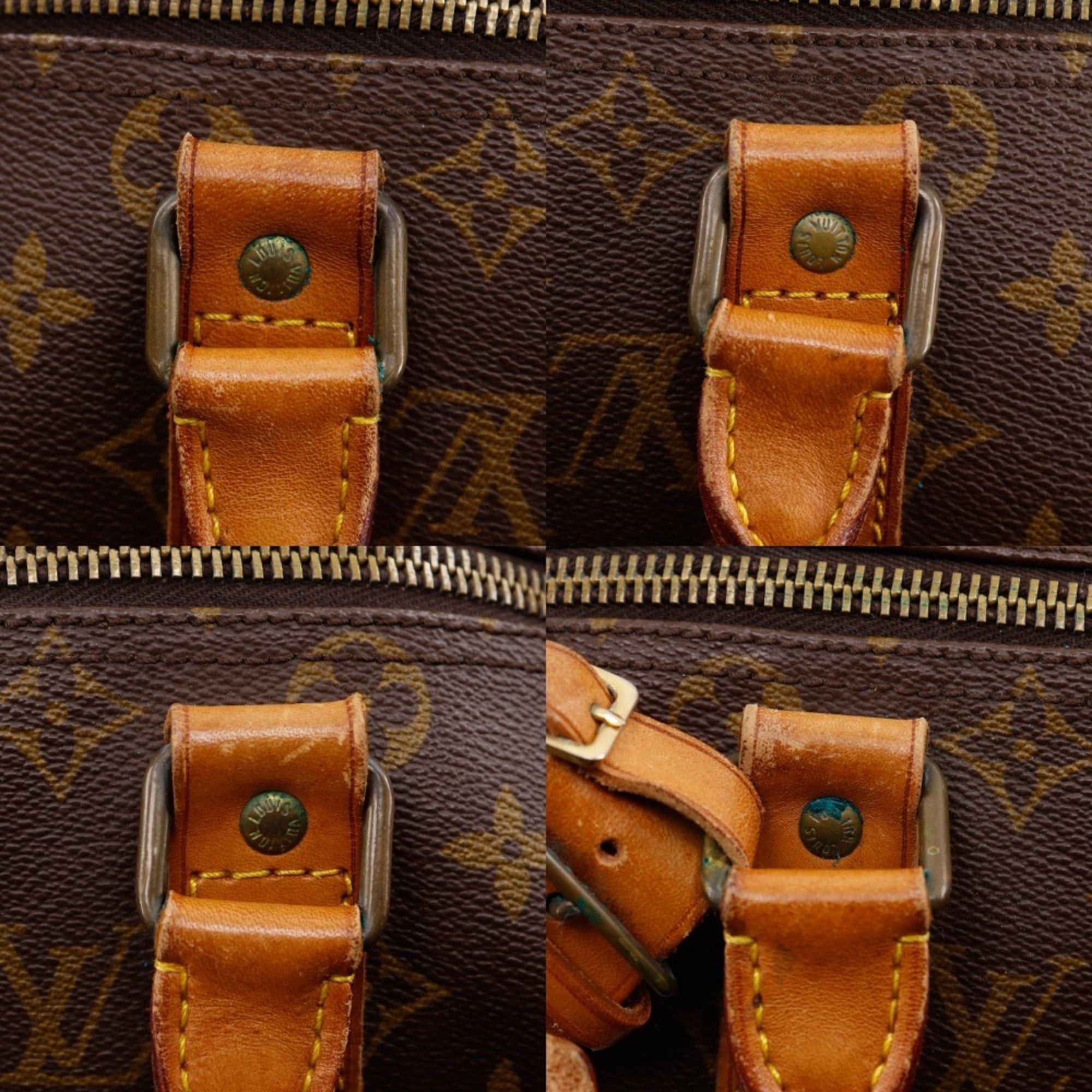 Louis Vuitton Louis Vuitton Keepall 50 Boston Bag Vintage M41426 Monogram Canvas 1982 Brown 822 A4 Zipper Unisex Size ONE SIZE - 12 Thumbnail