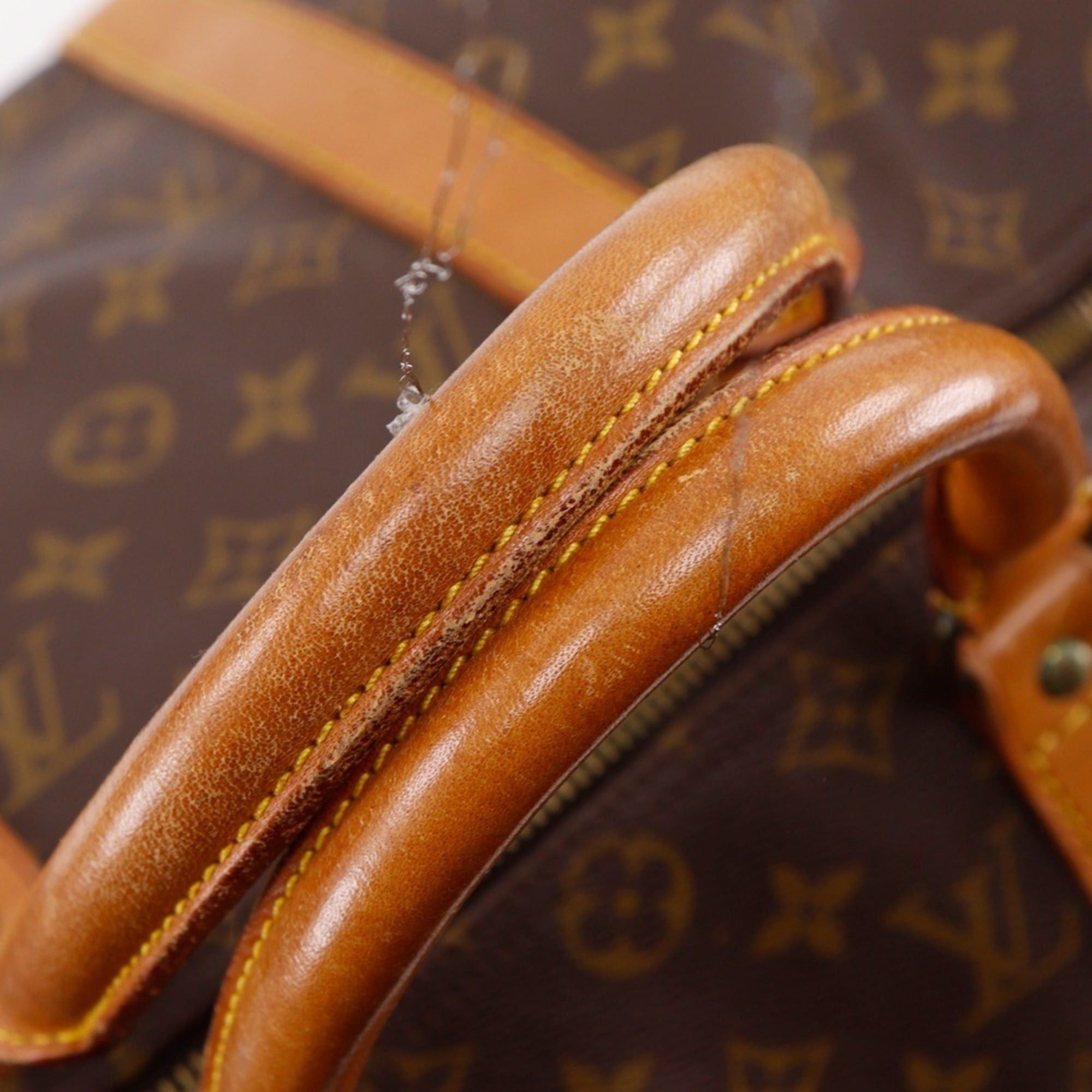 Louis Vuitton Louis Vuitton Keepall 50 Boston Bag Vintage M41426 Monogram Canvas 1982 Brown 822 A4 Zipper Unisex Size ONE SIZE - 5 Thumbnail