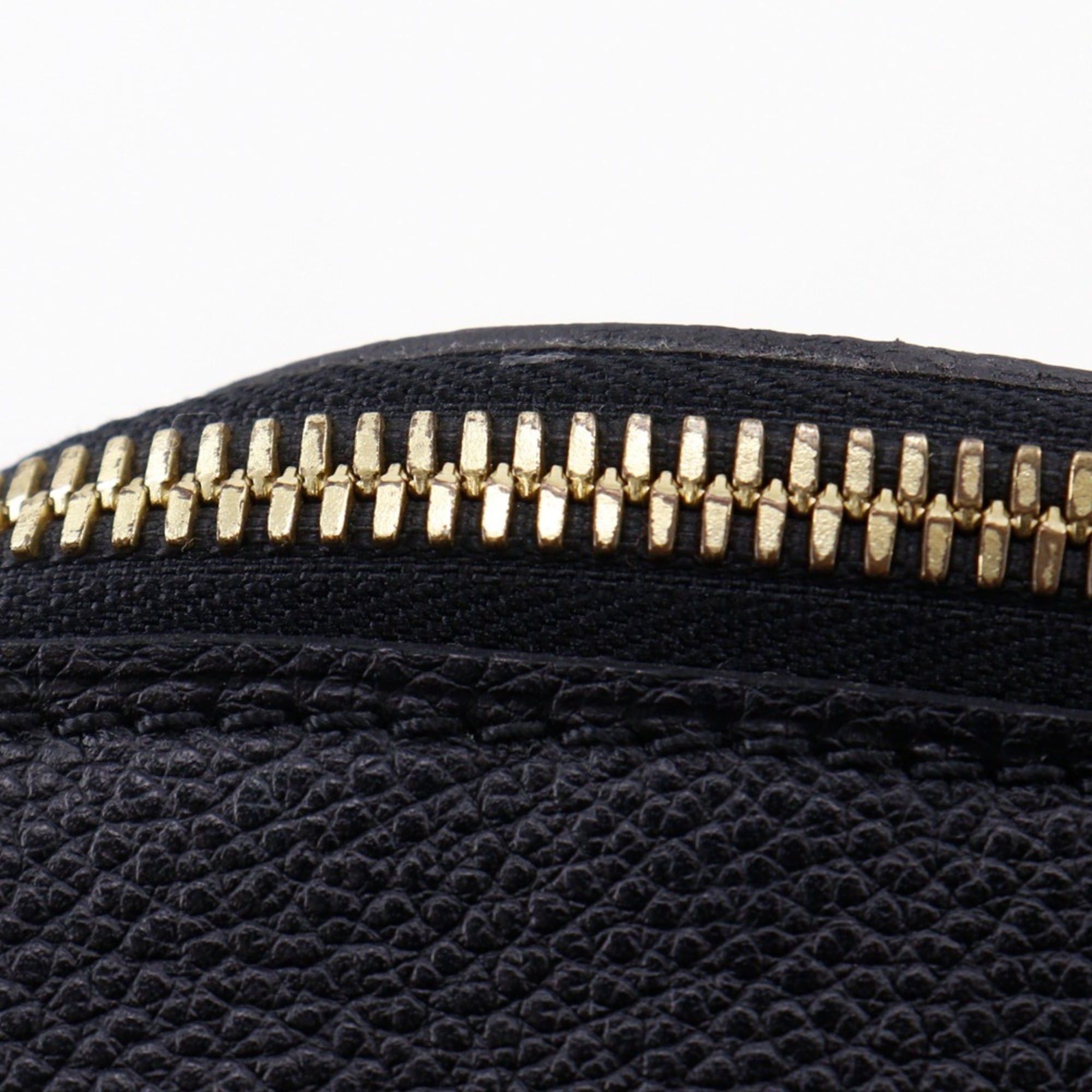Louis Vuitton Louis Vuitton Male MM Handbag M41040 Monogram Empreinte Noir 2014 Black DU3114 A5 Double Zipper Women's Size ONE SIZE - 17 Thumbnail
