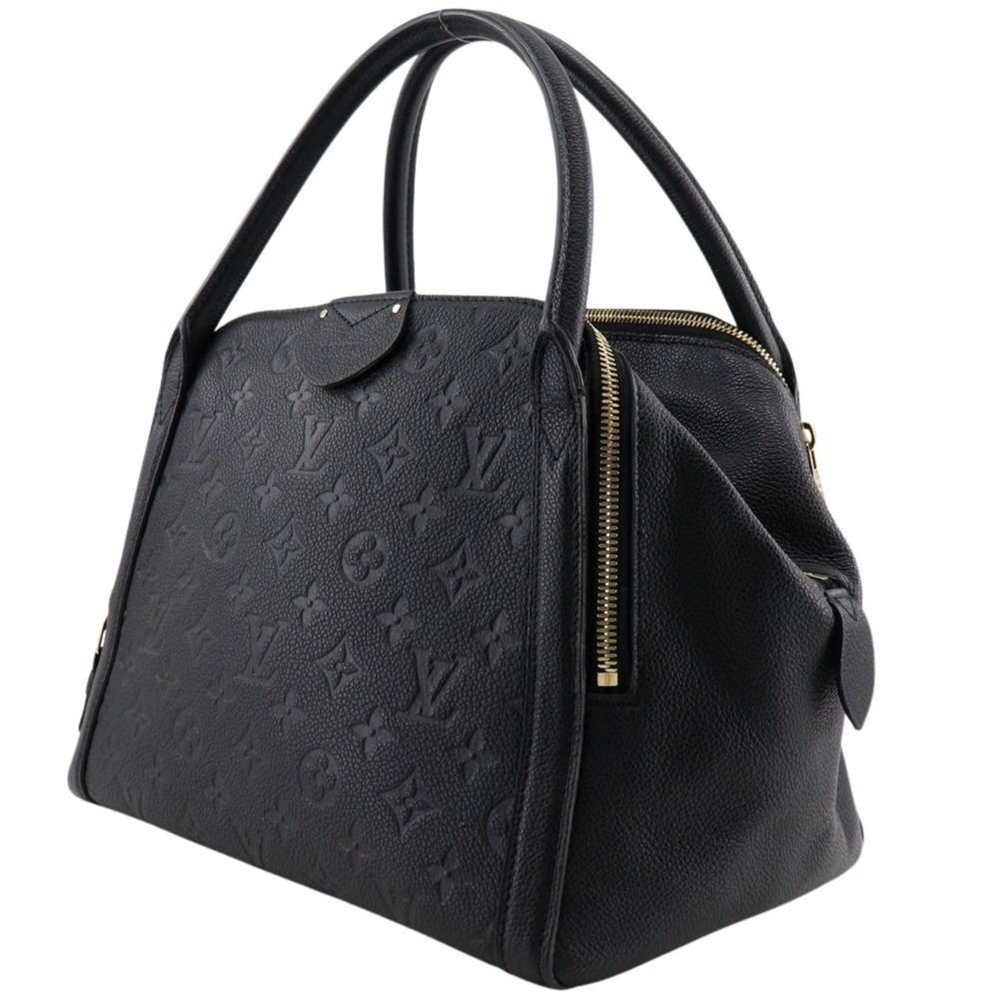 Louis Vuitton Louis Vuitton Male MM Handbag M41040 Monogram Empreinte Noir 2014 Black DU3114 A5 Double Zipper Women's Size ONE SIZE - 2 Thumbnail
