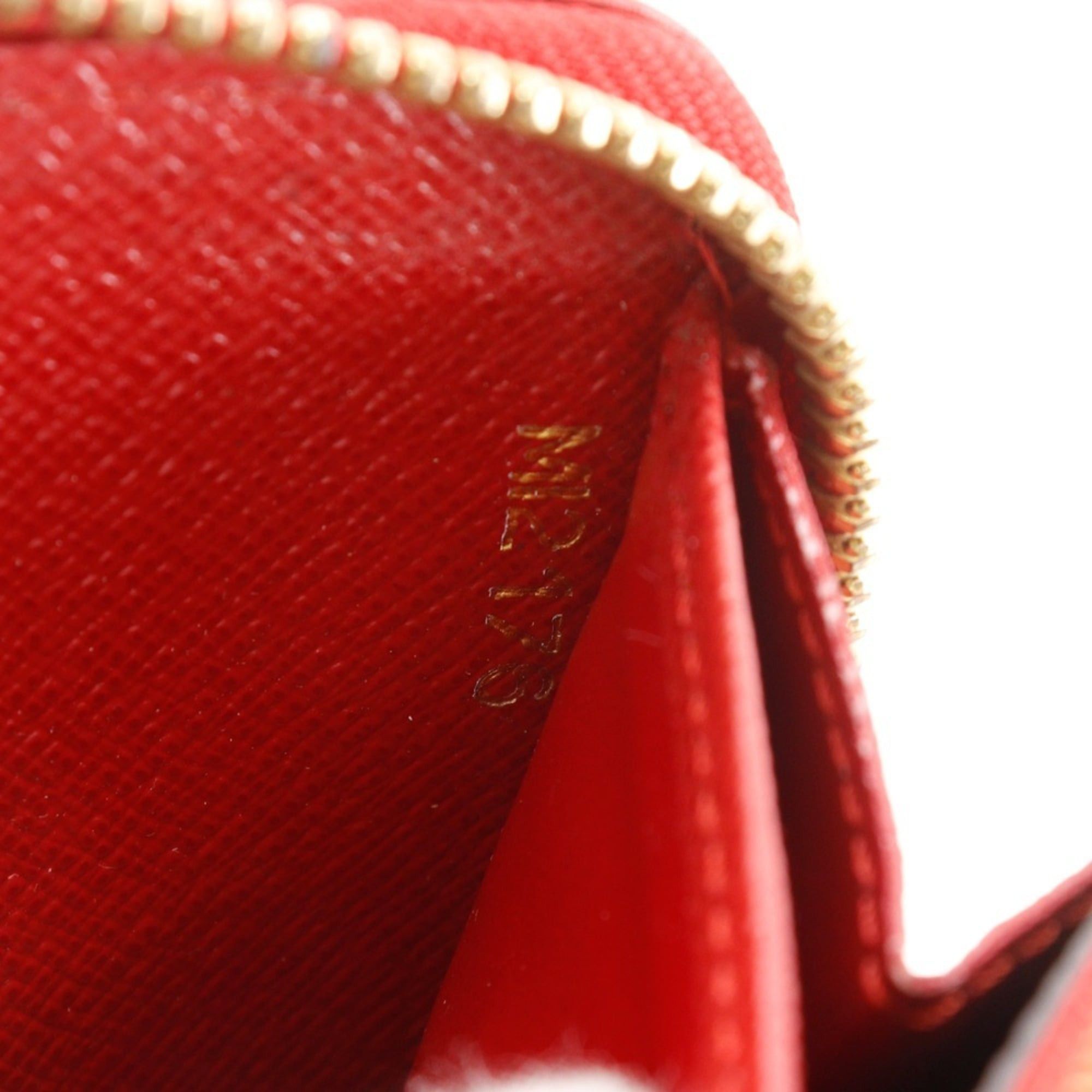 Louis Vuitton Louis Vuitton Zippy Wallet Retiro Long M61854 Monogram Canvas Cerise 2016 Brown/Red MI2176 Zipper Women's Size ONE SIZE - 13 Thumbnail