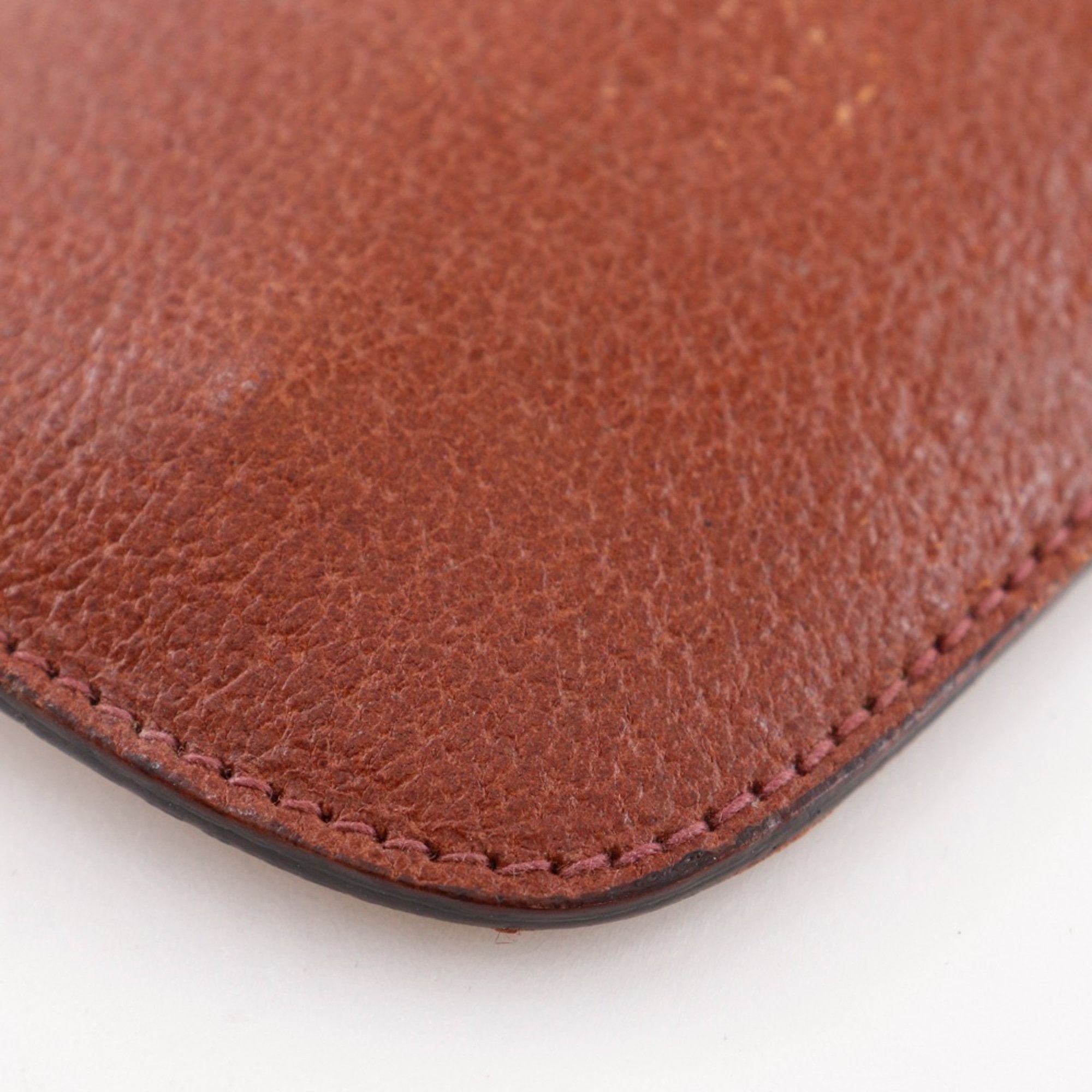 Gucci Gucci Old Key Case Leather Brown Unisex Size ONE SIZE - 4 Thumbnail