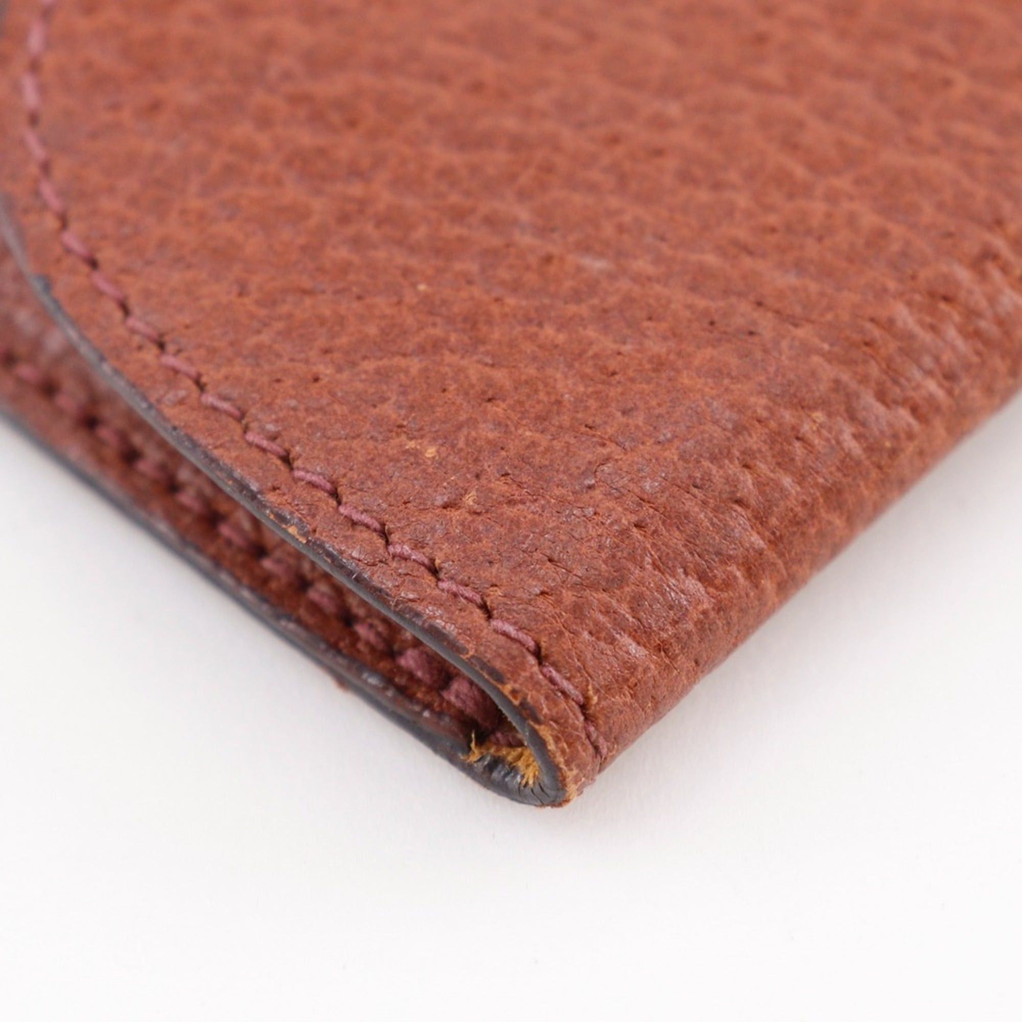 Gucci Gucci Old Key Case Leather Brown Unisex Size ONE SIZE - 5 Thumbnail