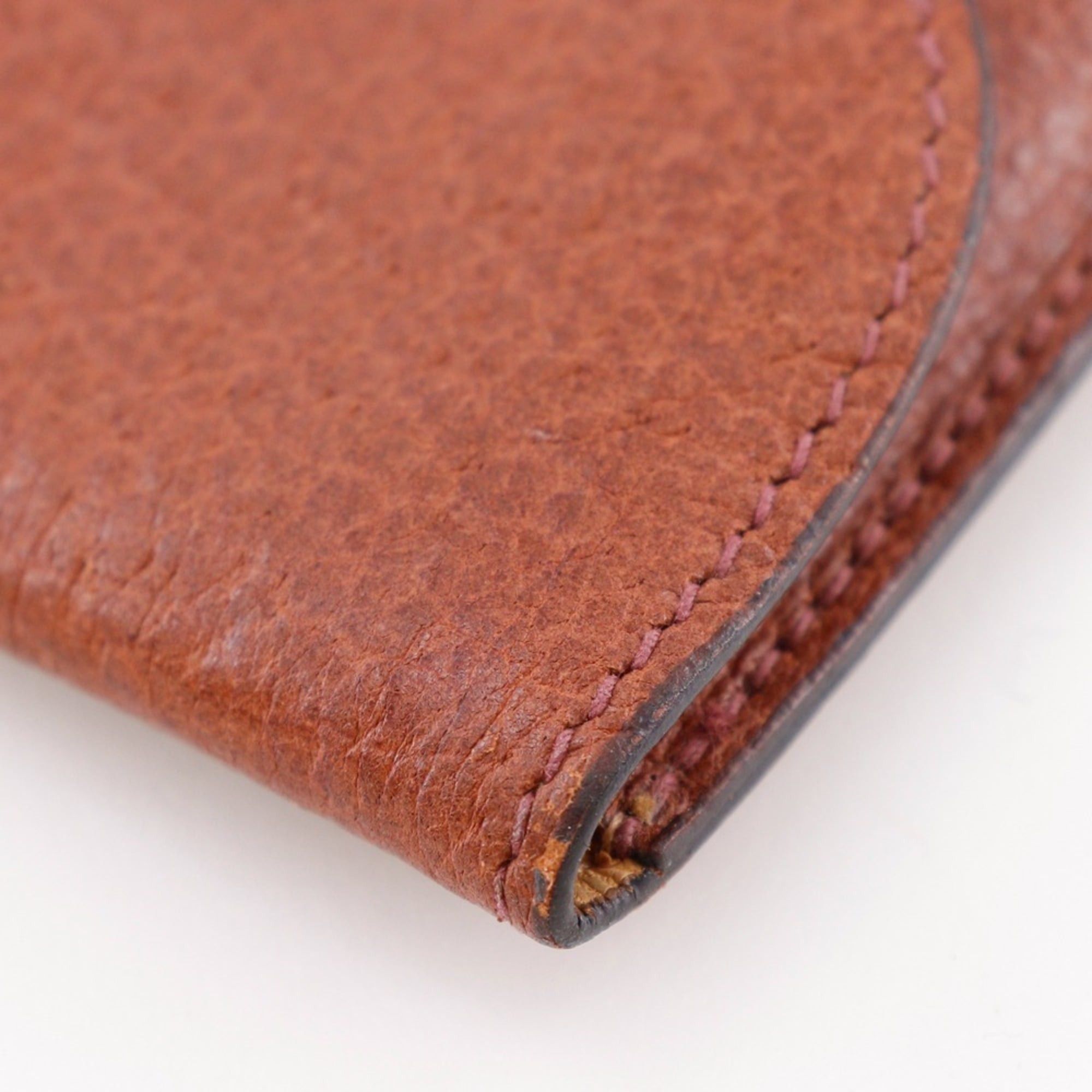 Gucci Gucci Old Key Case Leather Brown Unisex Size ONE SIZE - 6 Thumbnail