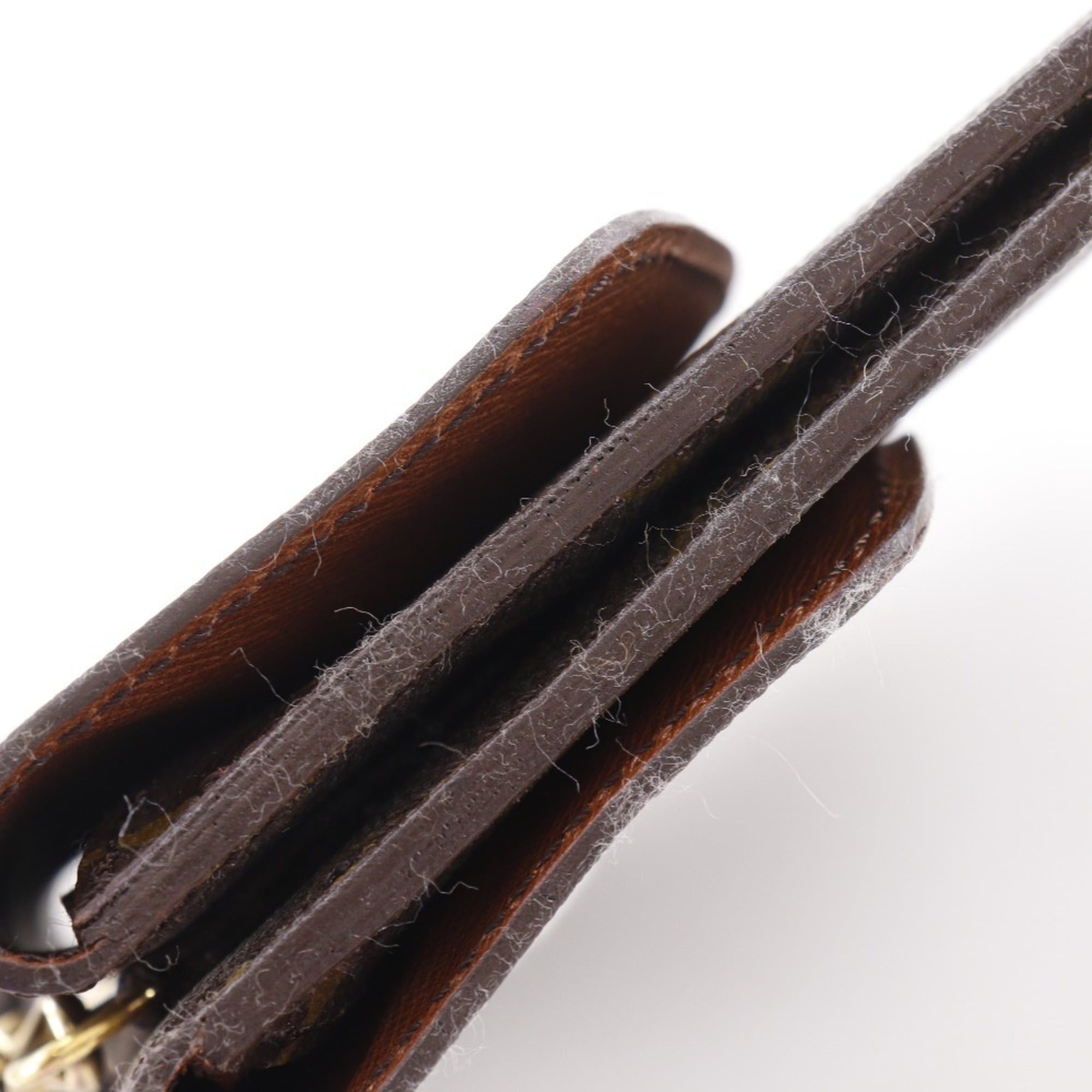 Louis Vuitton Louis Vuitton Double Mule Shoulder Bag Vintage 2-Way Clutch M51815 Monogram Canvas 1990 Brown VI0990 A5 Snap Button Unisex Size ONE SIZE - 13 Thumbnail