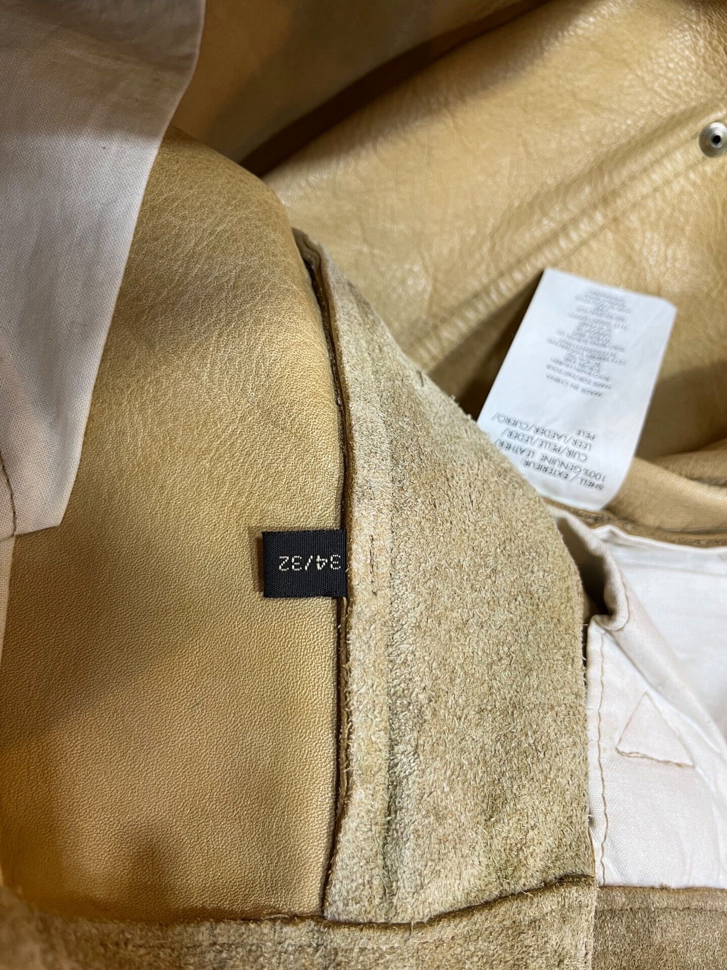 RRL Ralph Lauren vintage rrl western suede leather pants Size US 34 / EU 50 - 5 Thumbnail