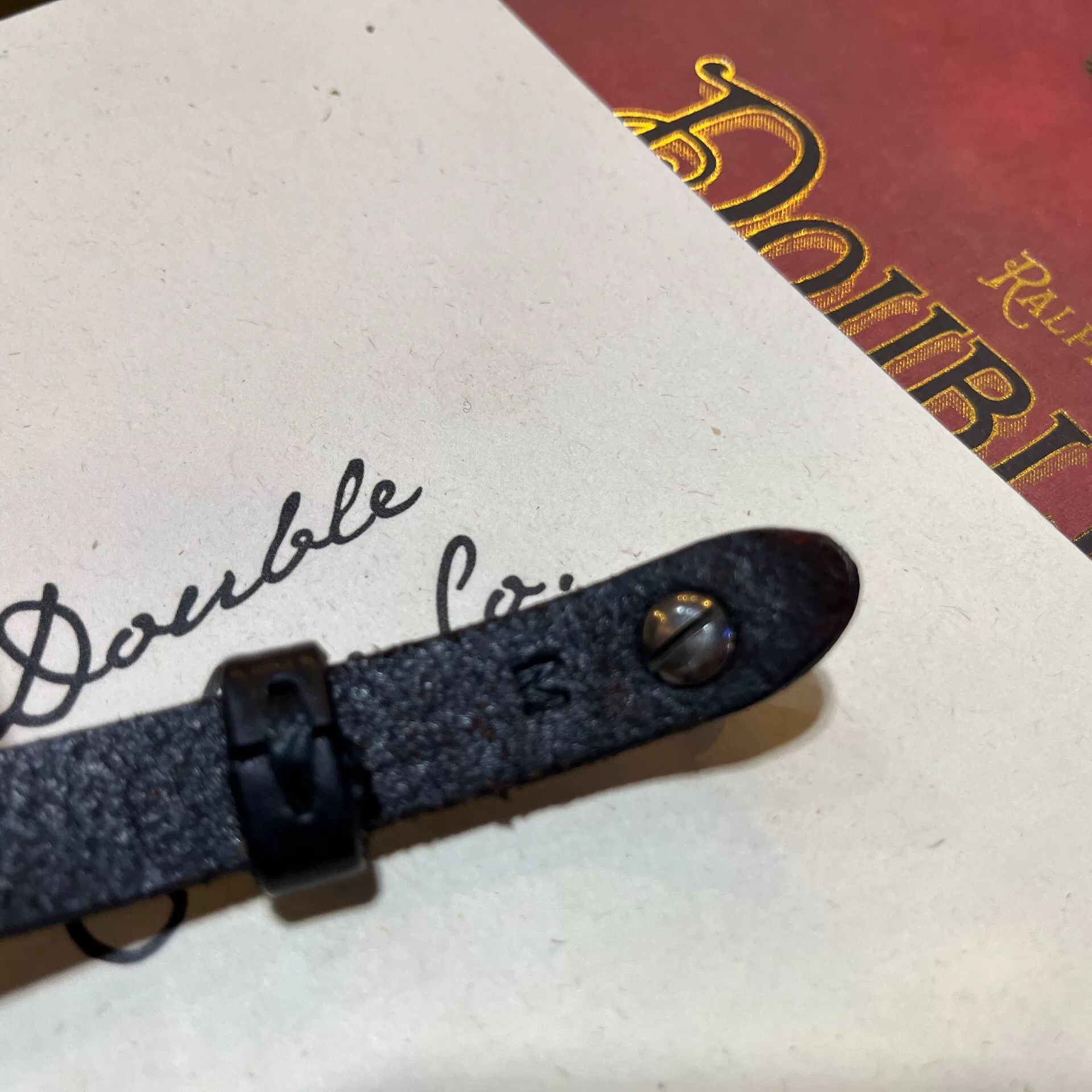 RRL Ralph Lauren rrl leather bracelet by Ralph Lauren Size ONE SIZE - 5 Thumbnail