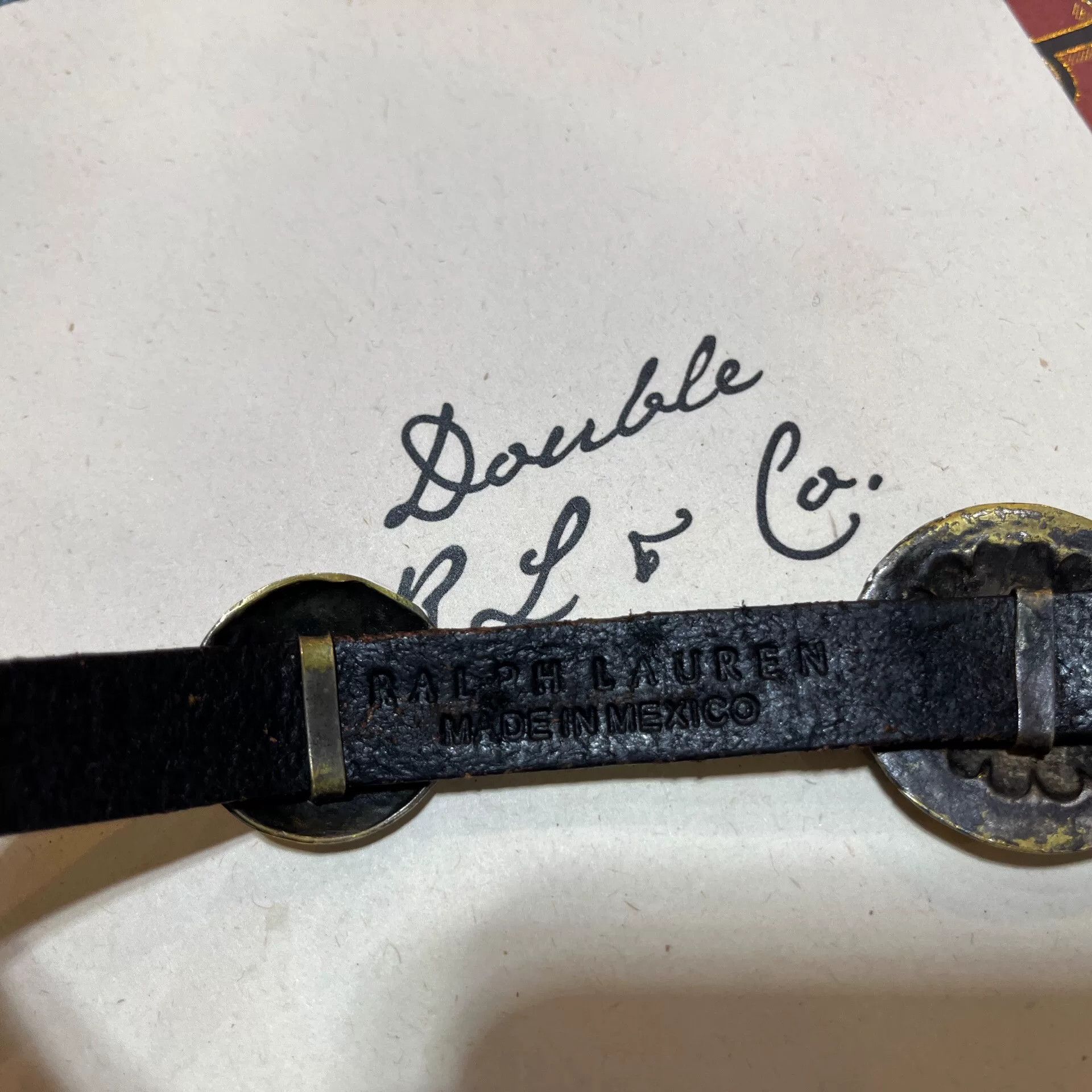 RRL Ralph Lauren rrl leather bracelet by Ralph Lauren Size ONE SIZE - 6 Thumbnail