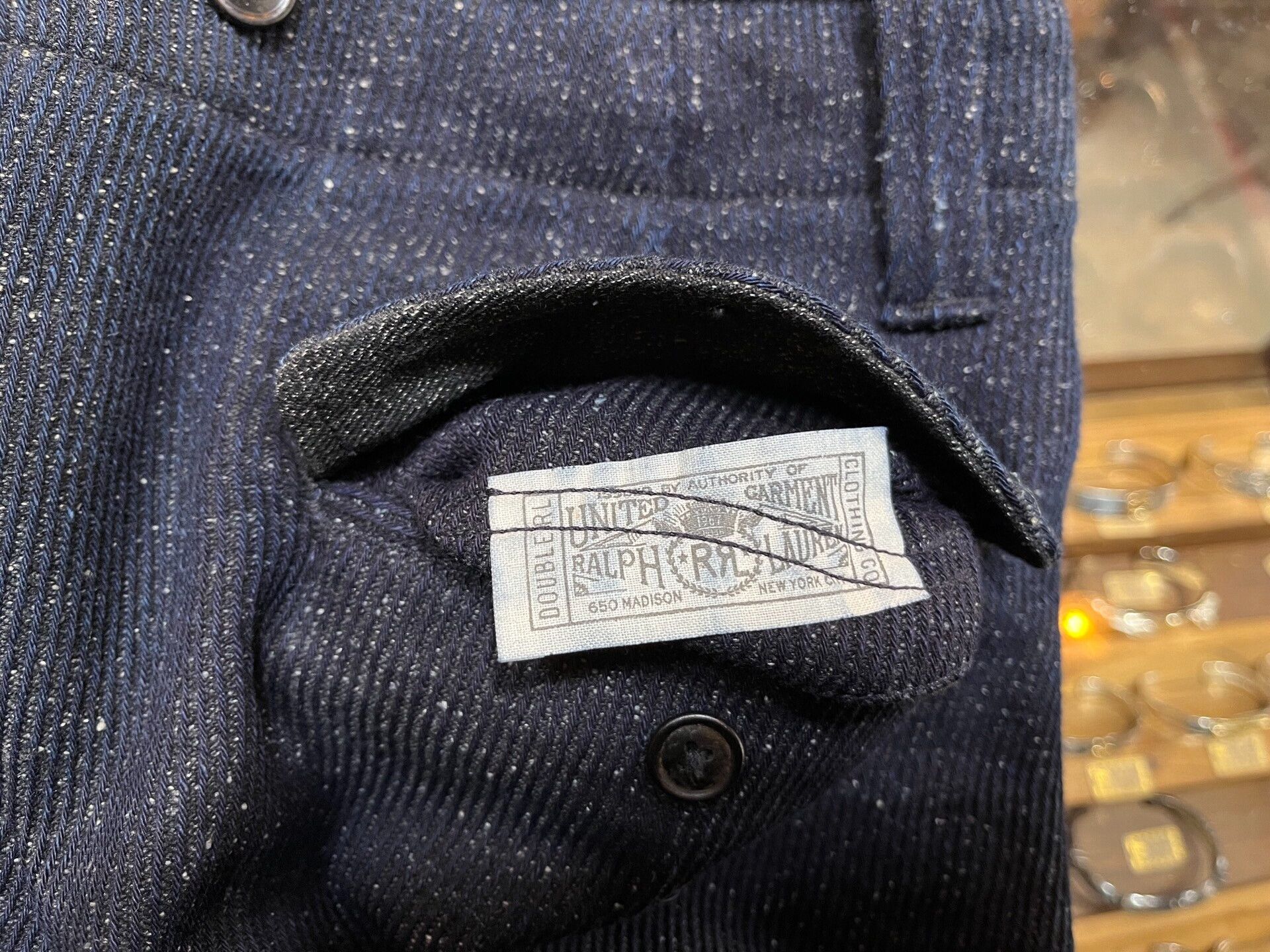 RRL Ralph Lauren dark blue casual pants by Ralph Lauren Size US 30 / EU 46 - 5 Thumbnail