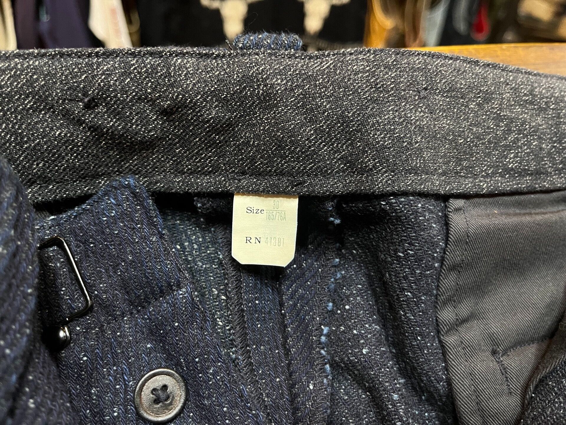 RRL Ralph Lauren dark blue casual pants by Ralph Lauren Size US 30 / EU 46 - 4 Thumbnail