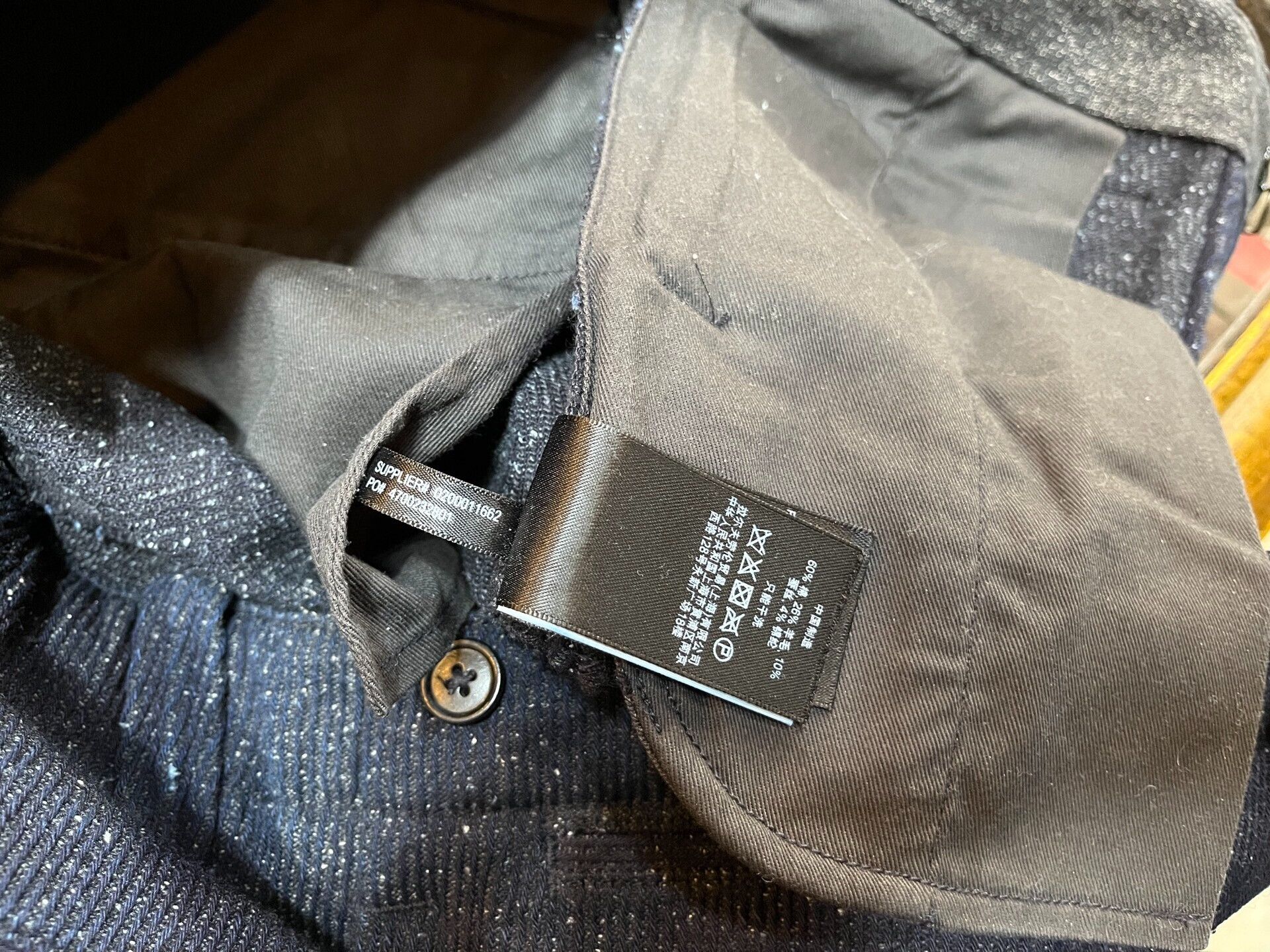 RRL Ralph Lauren dark blue casual pants by Ralph Lauren Size US 30 / EU 46 - 6 Thumbnail