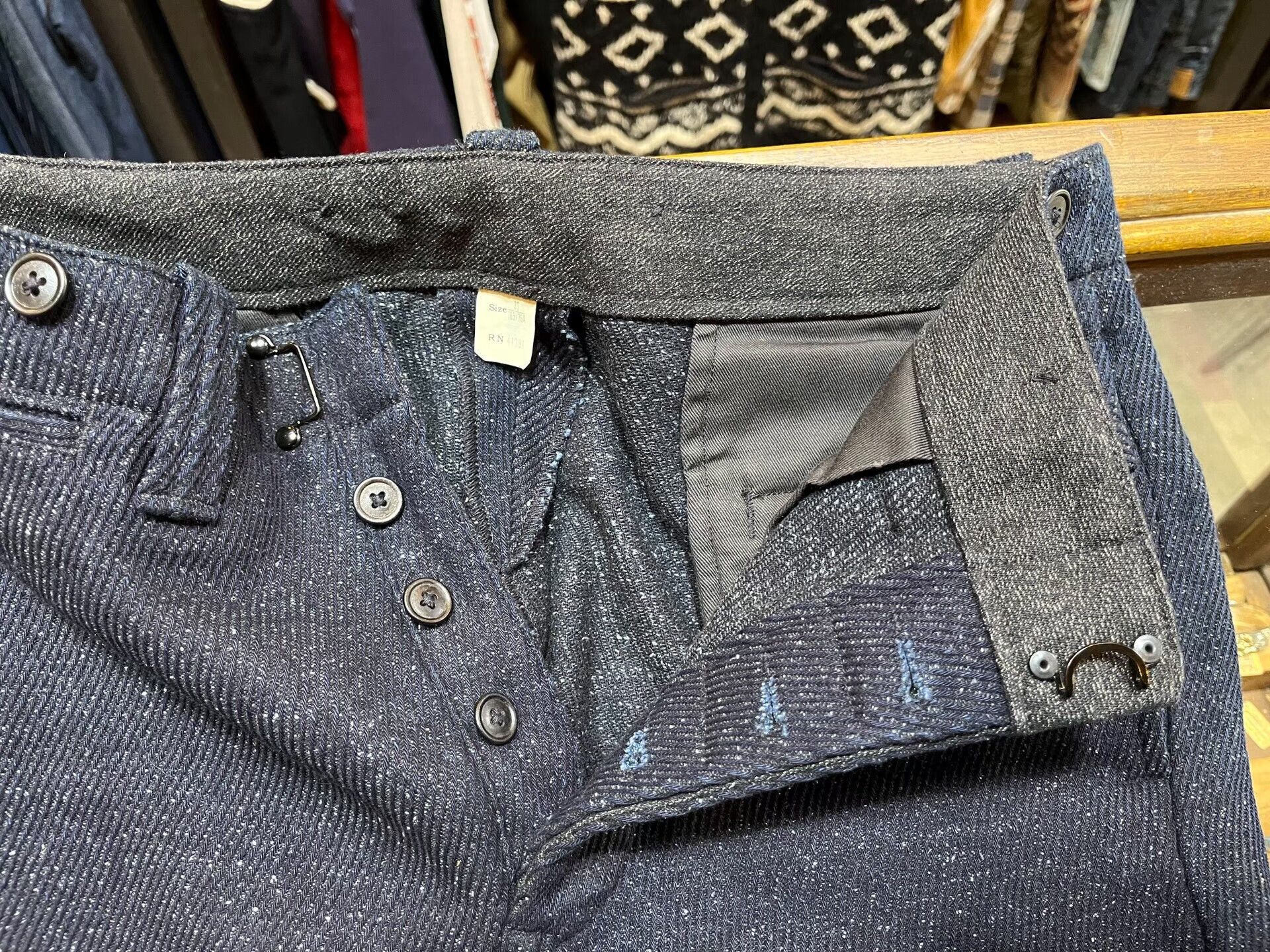RRL Ralph Lauren dark blue casual pants by Ralph Lauren Size US 30 / EU 46 - 3 Thumbnail