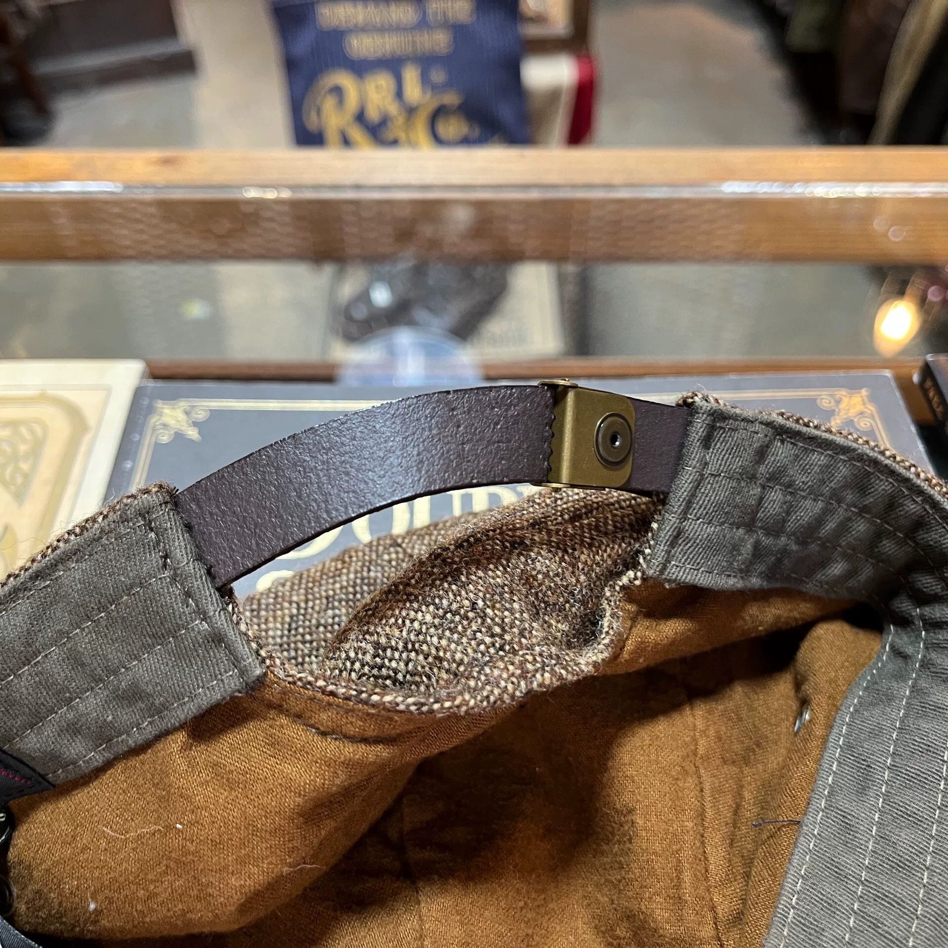 RRL Ralph Lauren brown corduroy duckbill cap by RRL Size ONE SIZE - 9 Thumbnail